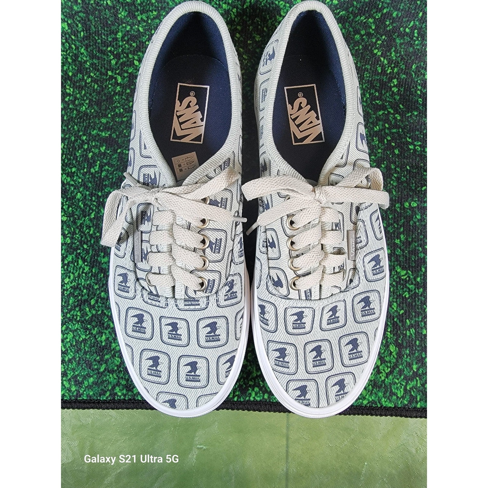 Vans USPS x Authentic 'Denim' Size 8.5 Mens VN0A5KRDJZ8 Original Box7