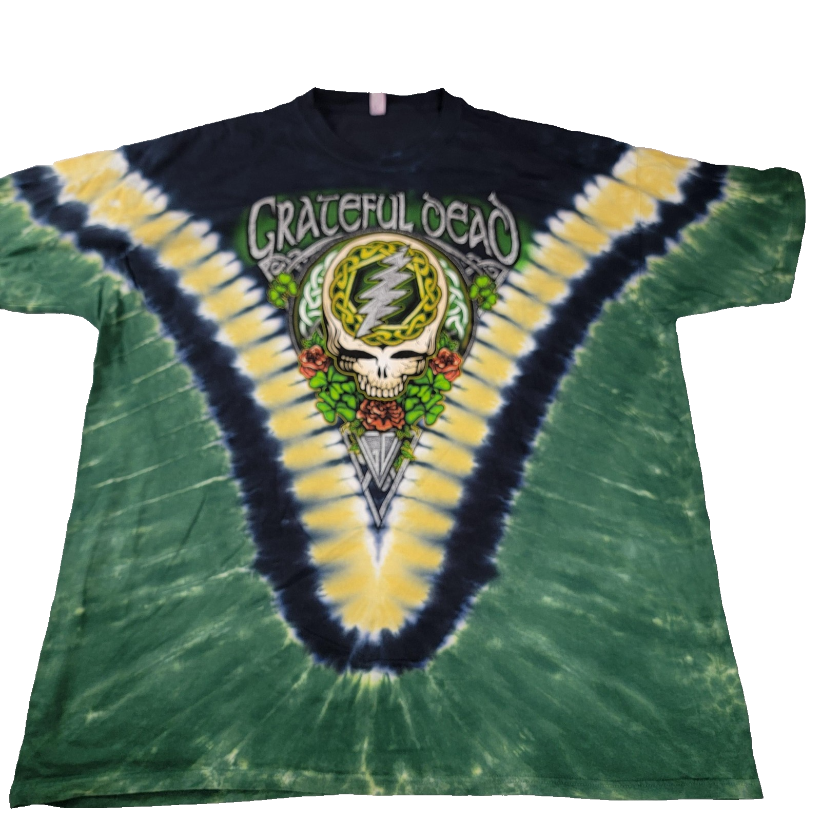 Grateful Dead Shirt Tie Dye and Puma Black w Logo Mens 4XL 2 Tee Bundle
