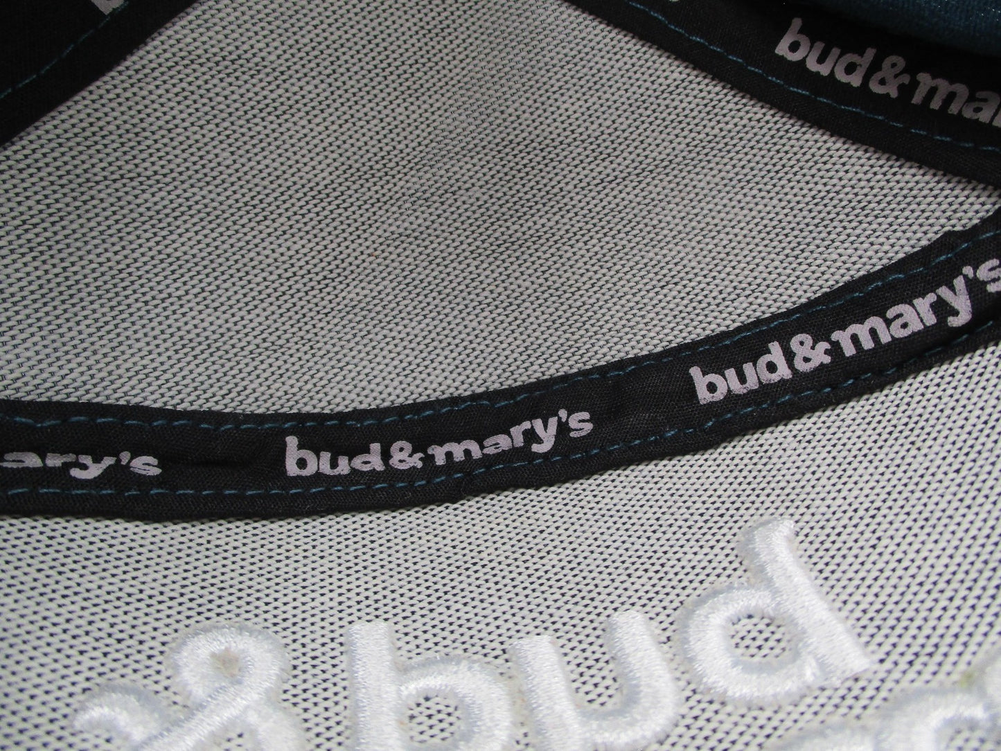 Bud & Mary's Dispensary Hat Cap Snap Back Mens OSFM Teal Good Vibes Graphic Brim9