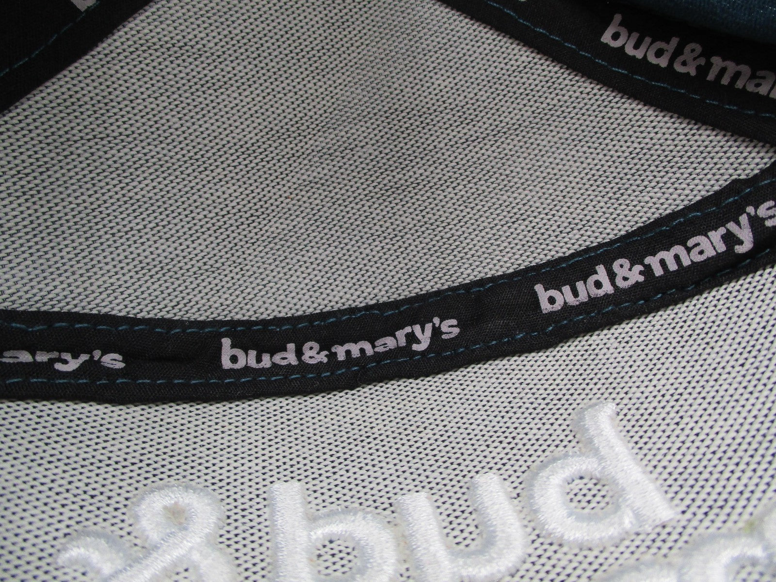 Bud & Mary's Dispensary Hat Cap Snap Back Mens OSFM Teal Good Vibes Graphic Brim9