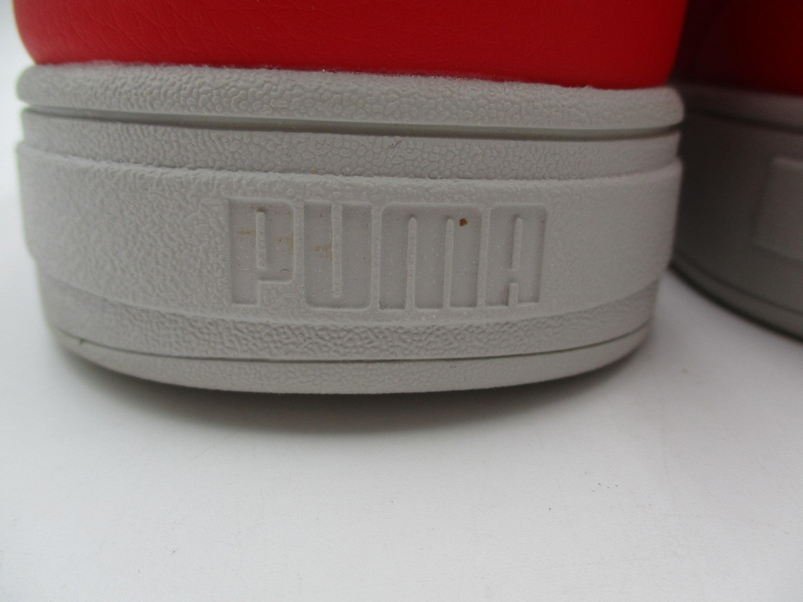 Puma Shoes Mens Sz 10 Red White Low Top Casual Colorblock Sneakers 38081019 1S815