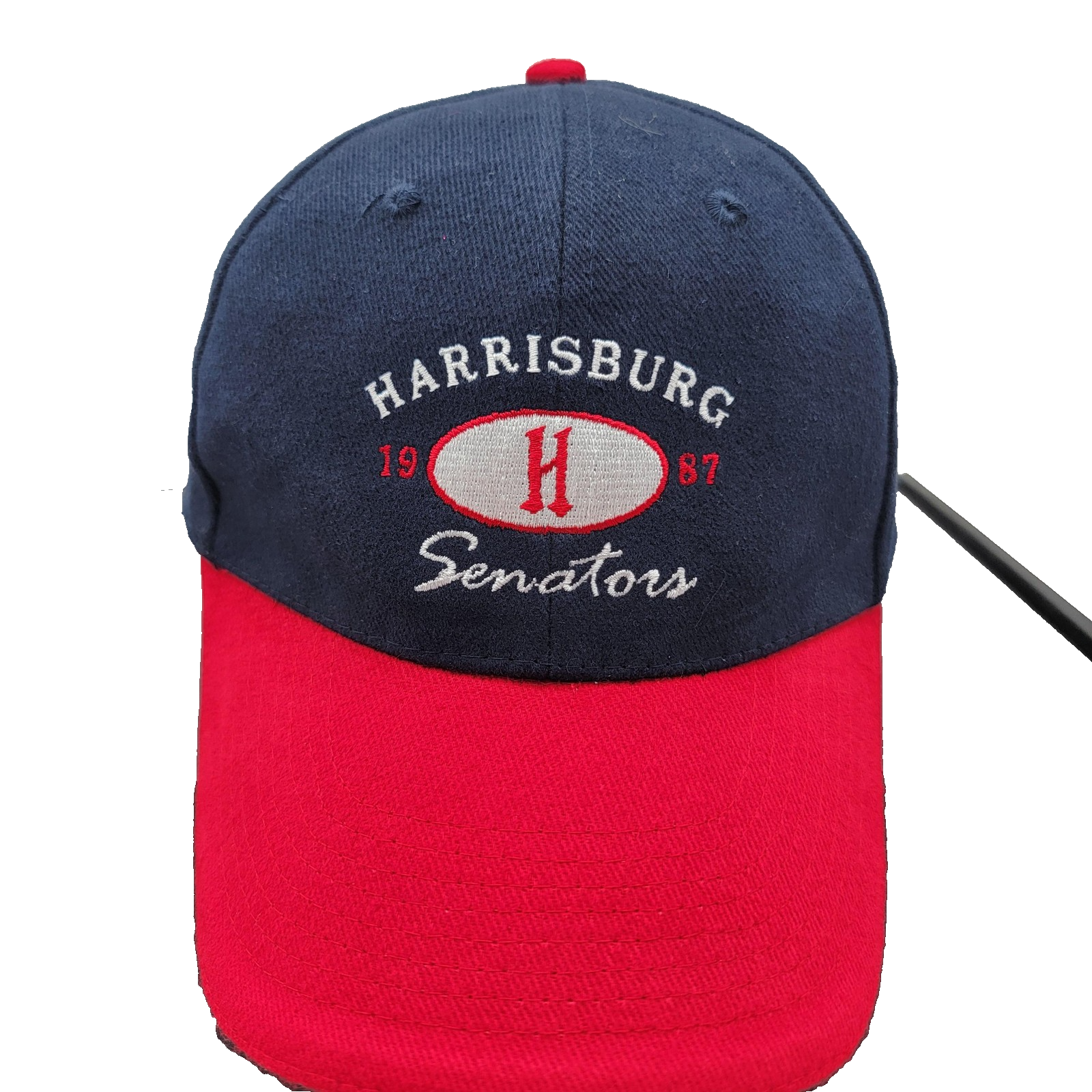Harrisburg Senators Hat Cap Strap Back Red Blue MILB Baseball Mens Minor League0