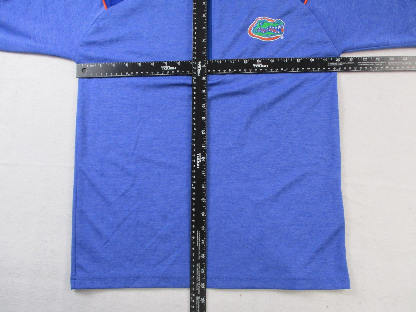 Florida Gators Shirt Mens Medium Blue NCAA Football Champion 1/4 Zip Pullover5