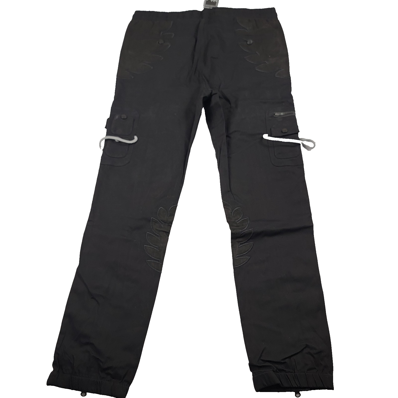 The Hideout Clothing THC “Blossoming” Cargo Pants 2XL Black Limited Edition 8211