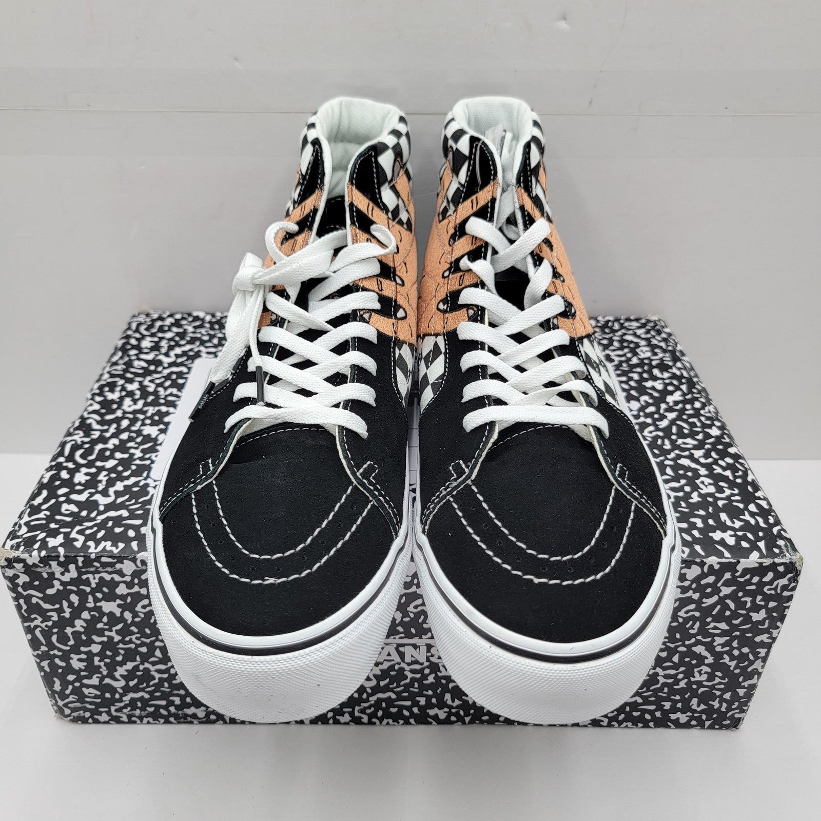Vans Sk8Hi Vr3 Lx Shoes Mens Size 11 Checkerboard Potato Hand Vault EcoCush2