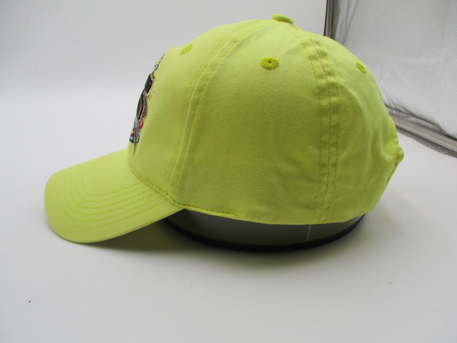 Vintage Daytona 500 Hat Cap Snap Back One Size Yellow NASCAR Twins Enterprise3