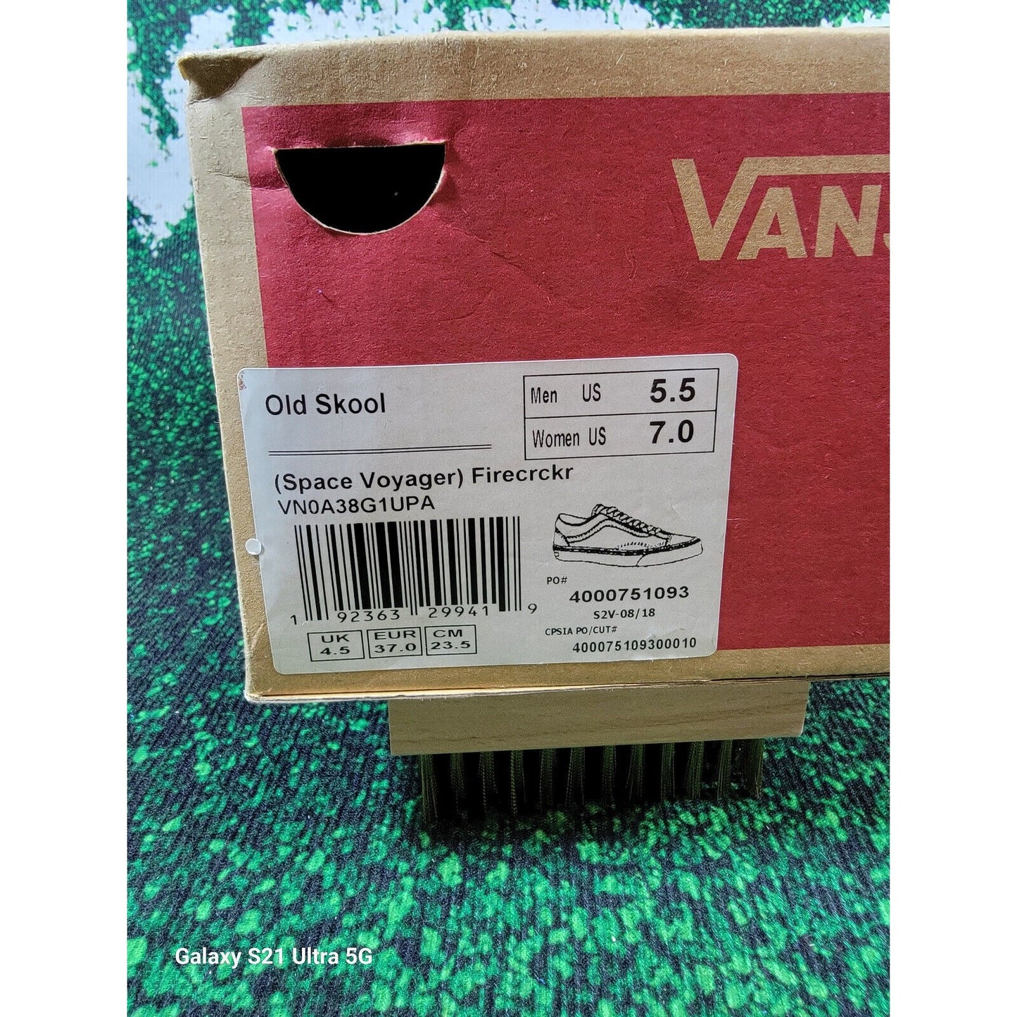 Size 5.5  VANS NASA x Old Skool Space Voyager Space Shuttle Space Program10