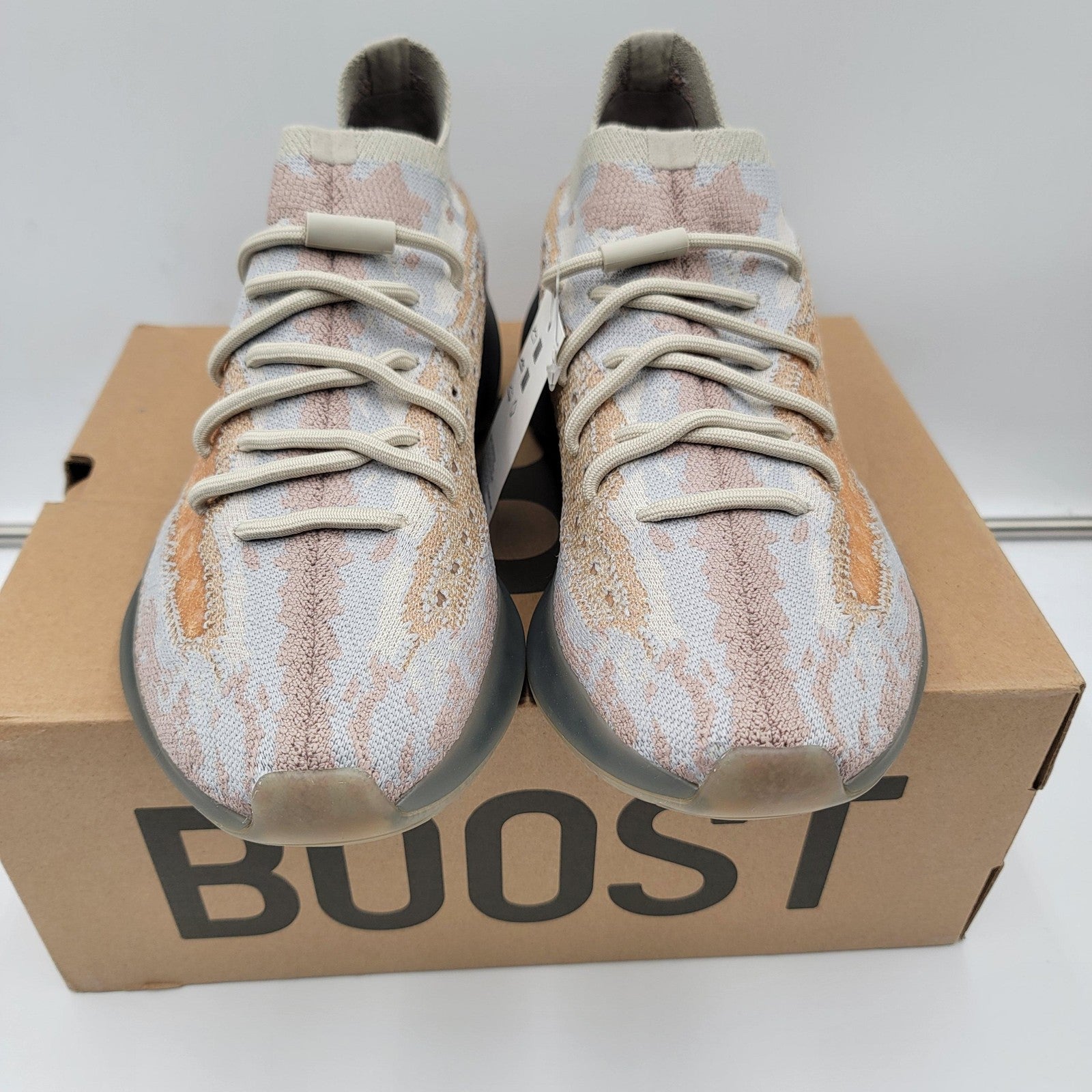 Adidas Yeezy Boost 380 Shoes Mens Size 8.5 Pepper FZ1269 Primeknit New Sneakers2