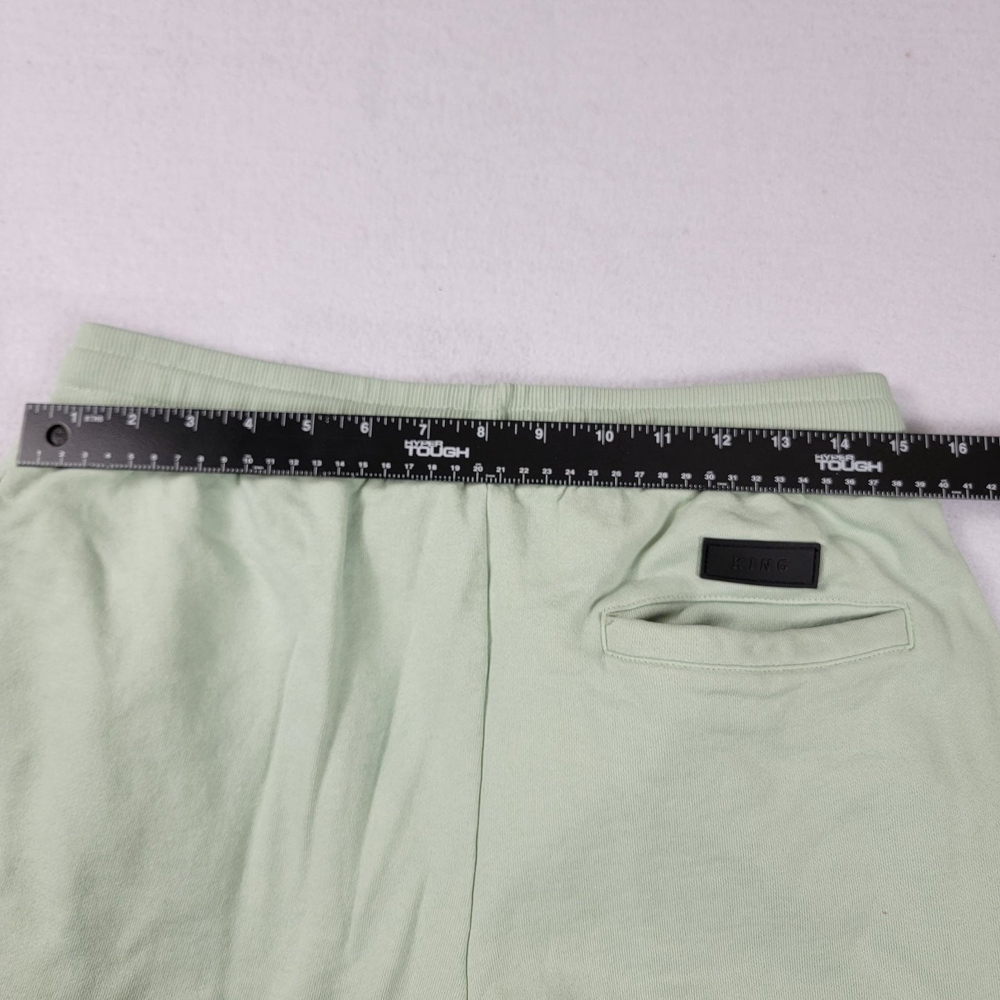 King Apparel Jogger Pants Green Size M Men’s Slim Fit Cuffed Hem Preowned