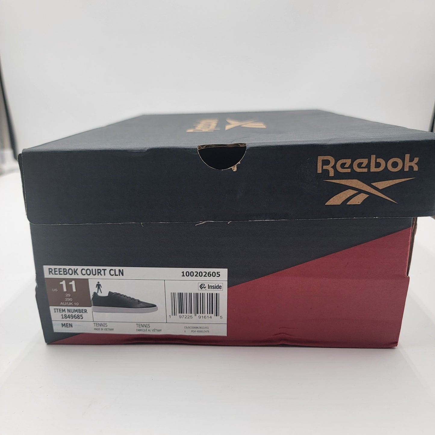 Reebok Size 11 M / COURT Clean / GreenWhite  / Sneakers / New Men's Shoes8
