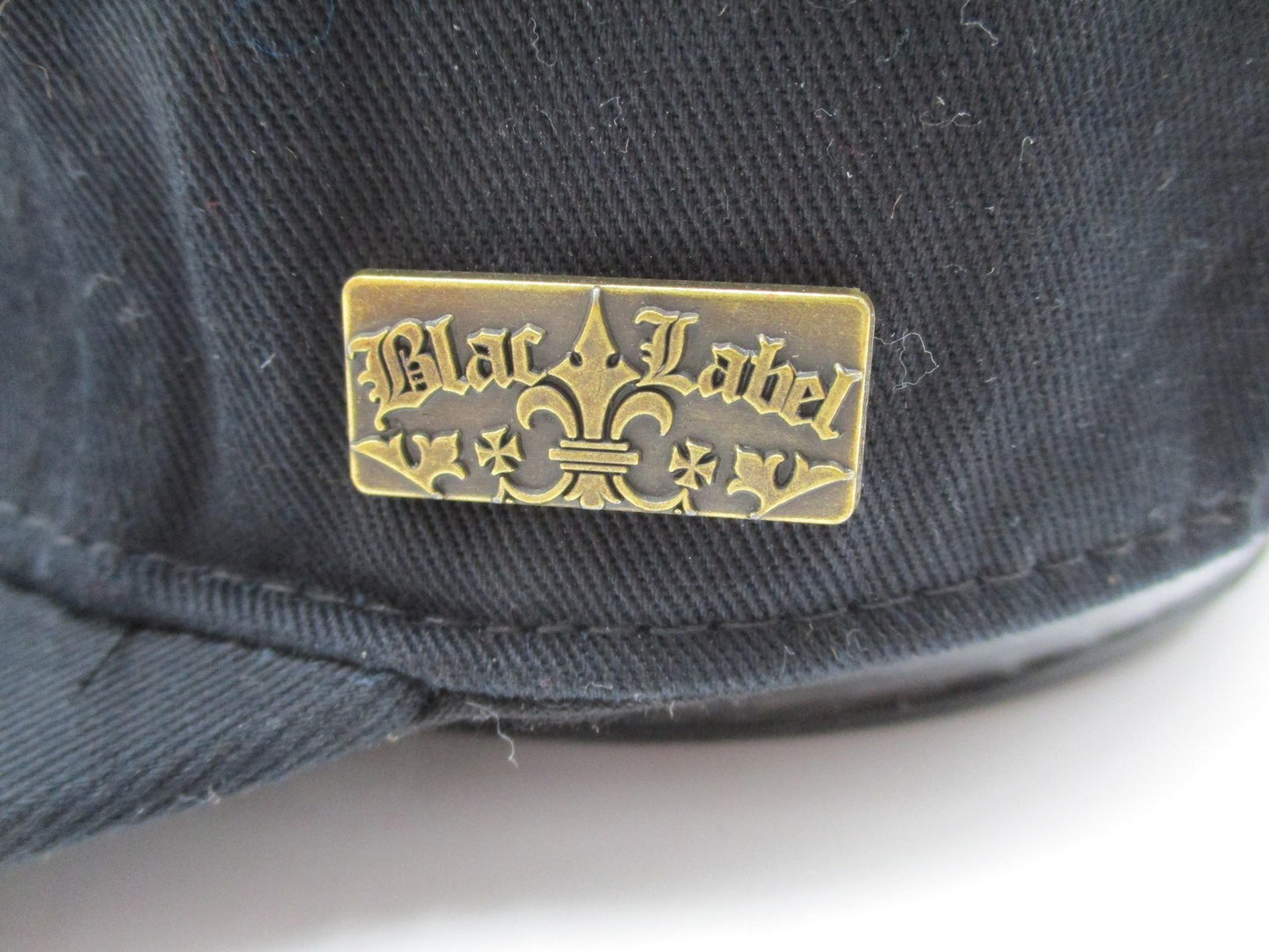 Blac Label Hat Cap Snap Back Mens One Size Black Praying Hands Gothic Trucker6