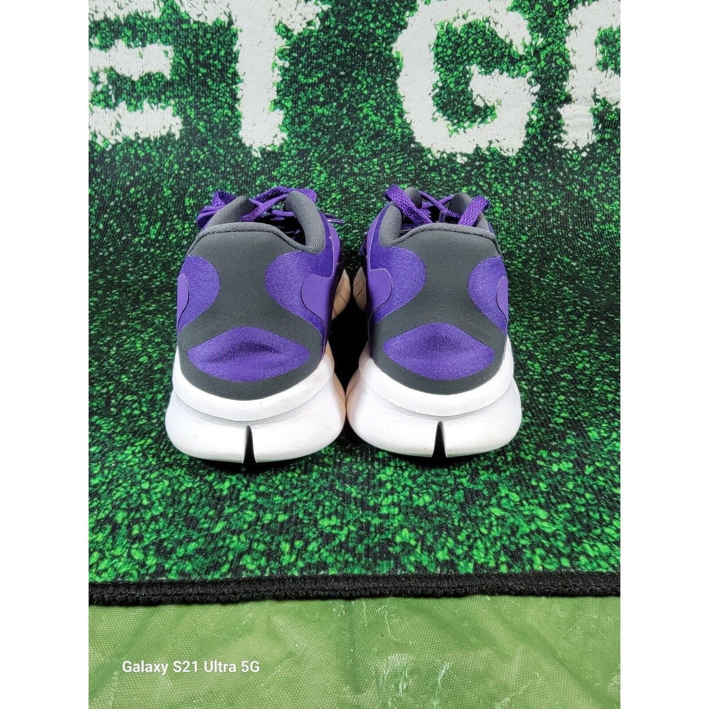 Nike Girls Free 5.0 580558501 Court Purple Low Top Lace Up Sneakers Size 7Y1