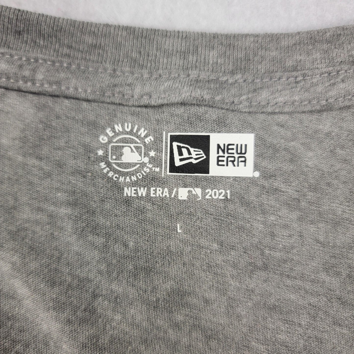 Los Angeles Angels Shirt Womens Lg Gray MLB Baseball Shohei Ohtani New Era 10142