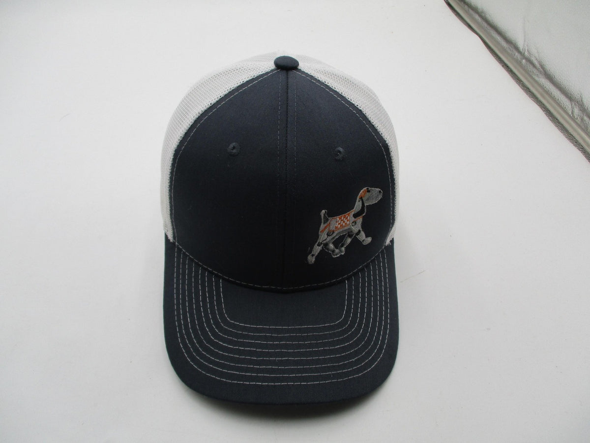 Cobra Hat Cap Snap Back Mens One Size Gray White Dog Graphic Trucker Mesh8