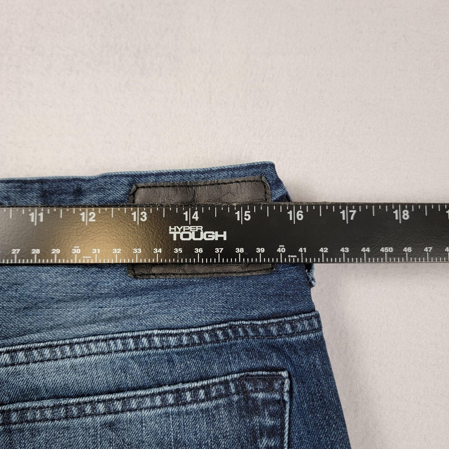PacSun Jeans Mens 32x32 Blue Stacked Skinny Vertical Stretch 'Distressed'