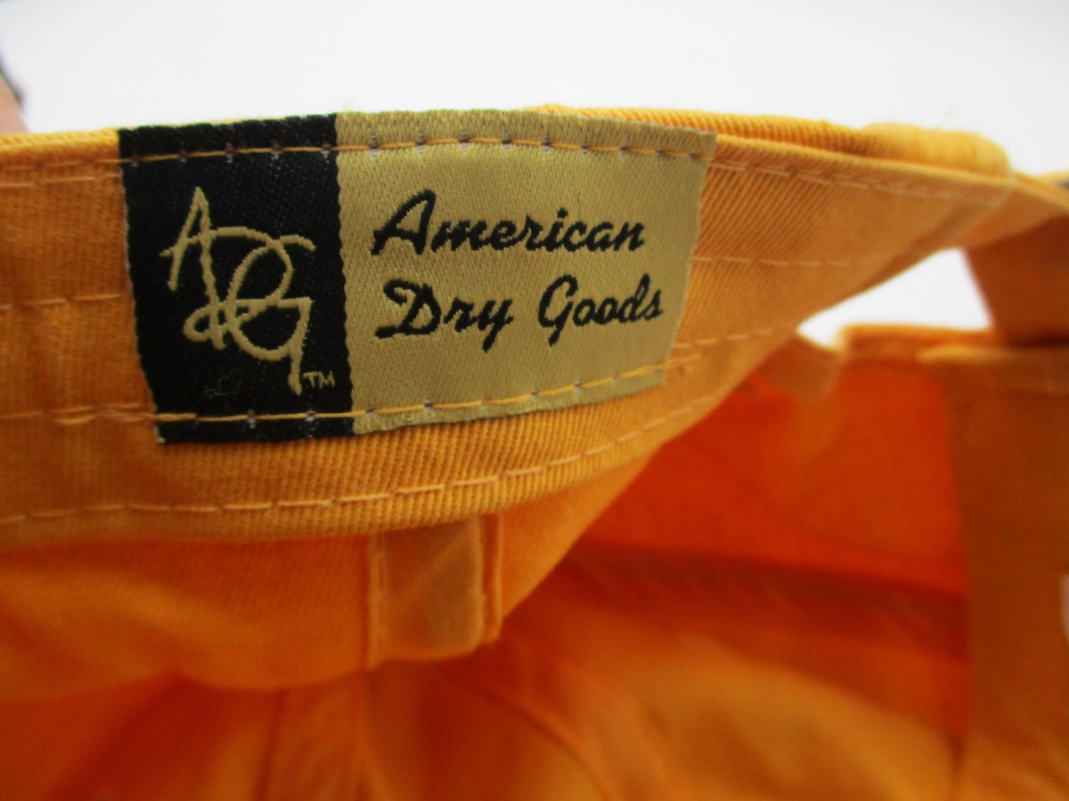 Hershey Links Hat Cap Strap Back Mens One Size Yellow Golf American Dry Goods9