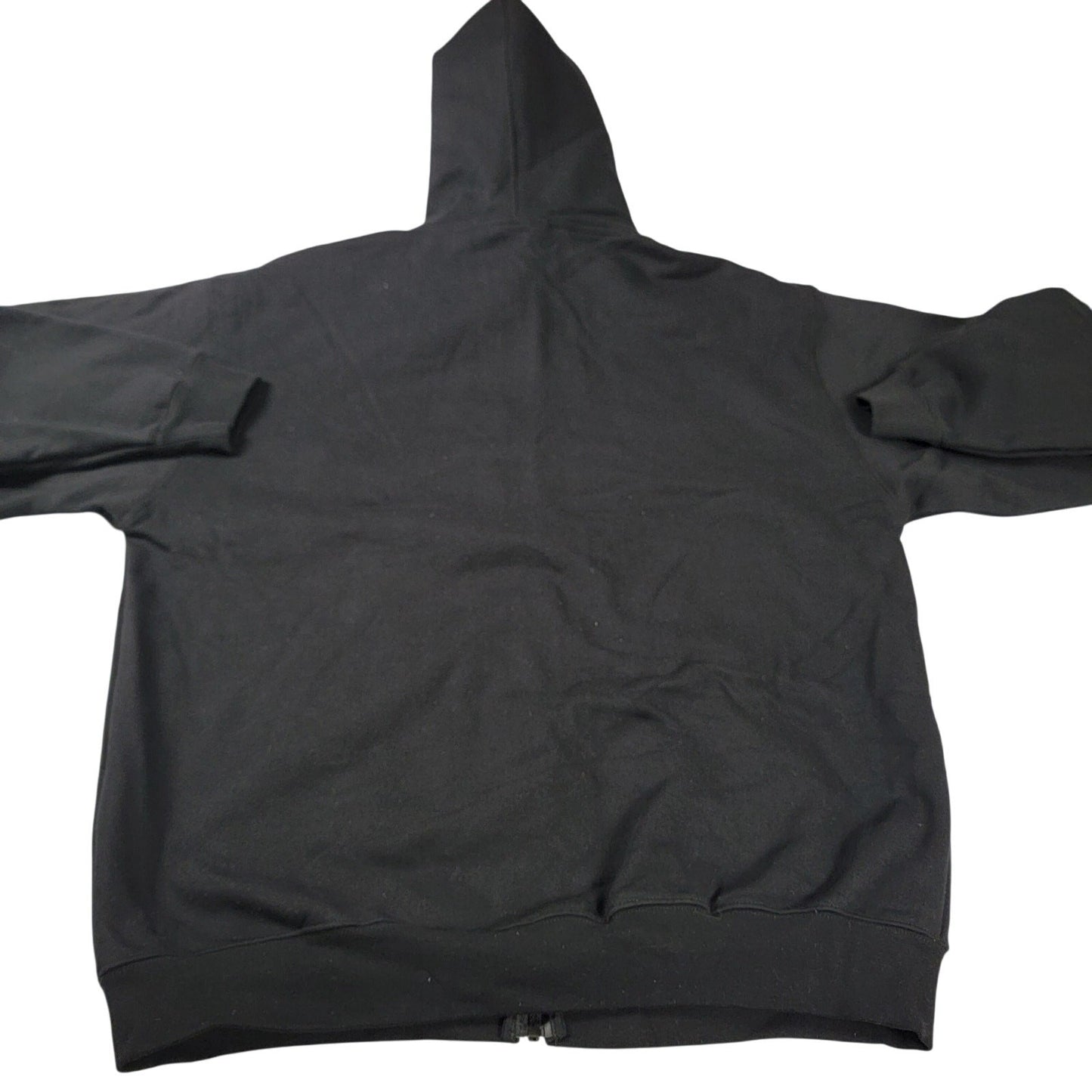 Pro Club Men's Black Heavy Weight Full Zip Hoodie 2XL