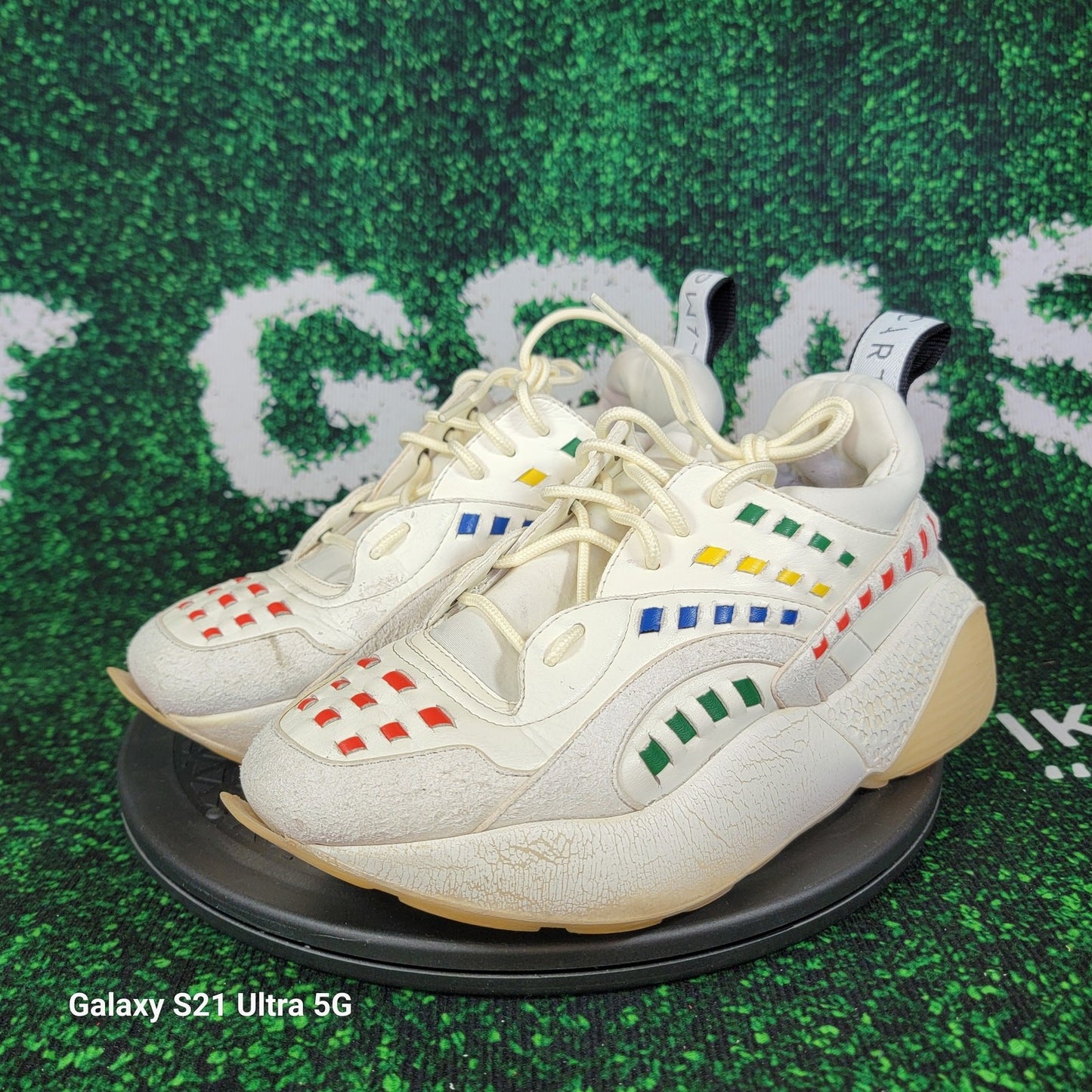 Stella McCartney Eclypse MultiColor Sneaker Italian Sz 38 Sz 7.5W