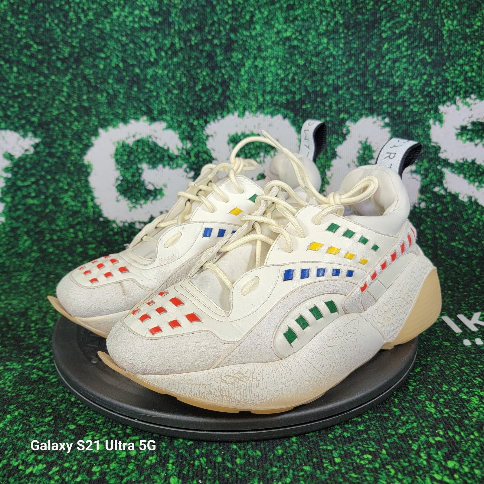 Stella McCartney Eclypse MultiColor Sneaker Italian Sz 38 Sz 7.5W