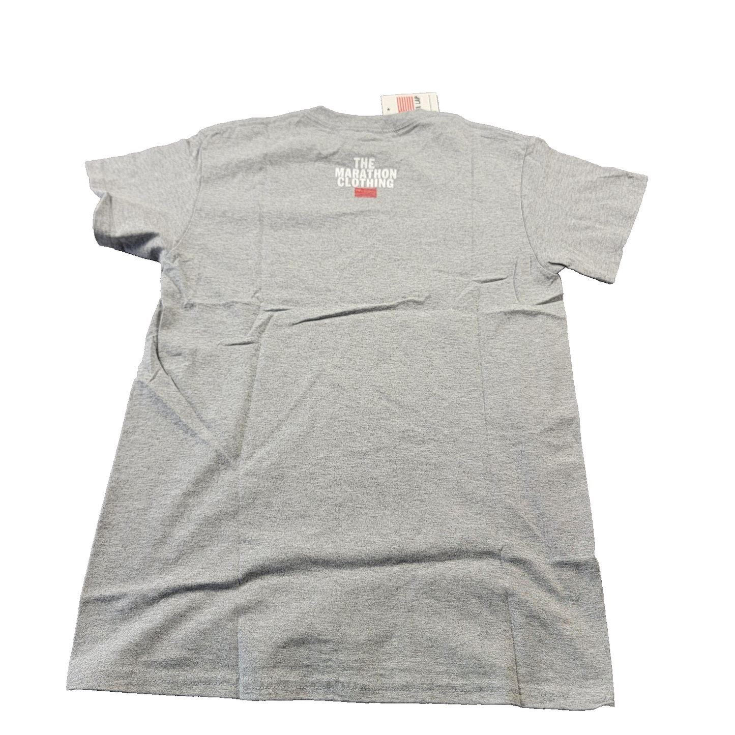 The Marathon Clothing Shirt Mens Small Gray Crenshaw Script Graphic TMC Crewneck1