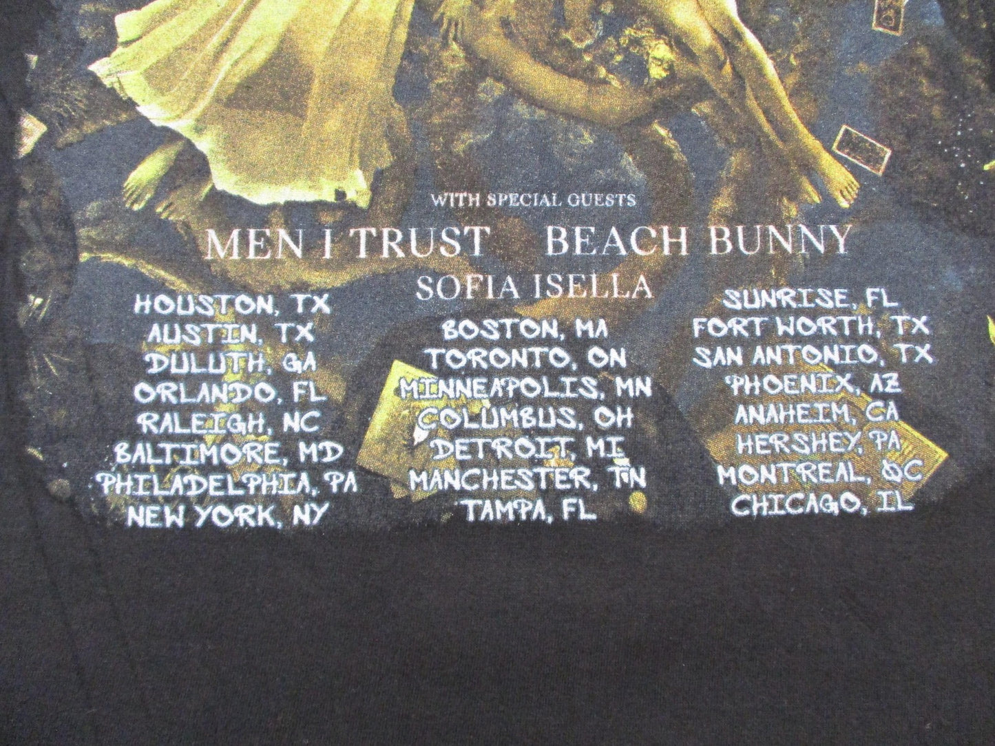 Melanie Martinez The Trilogy Tour 2024 Concert Tee Small Black 100% Cotton 15419