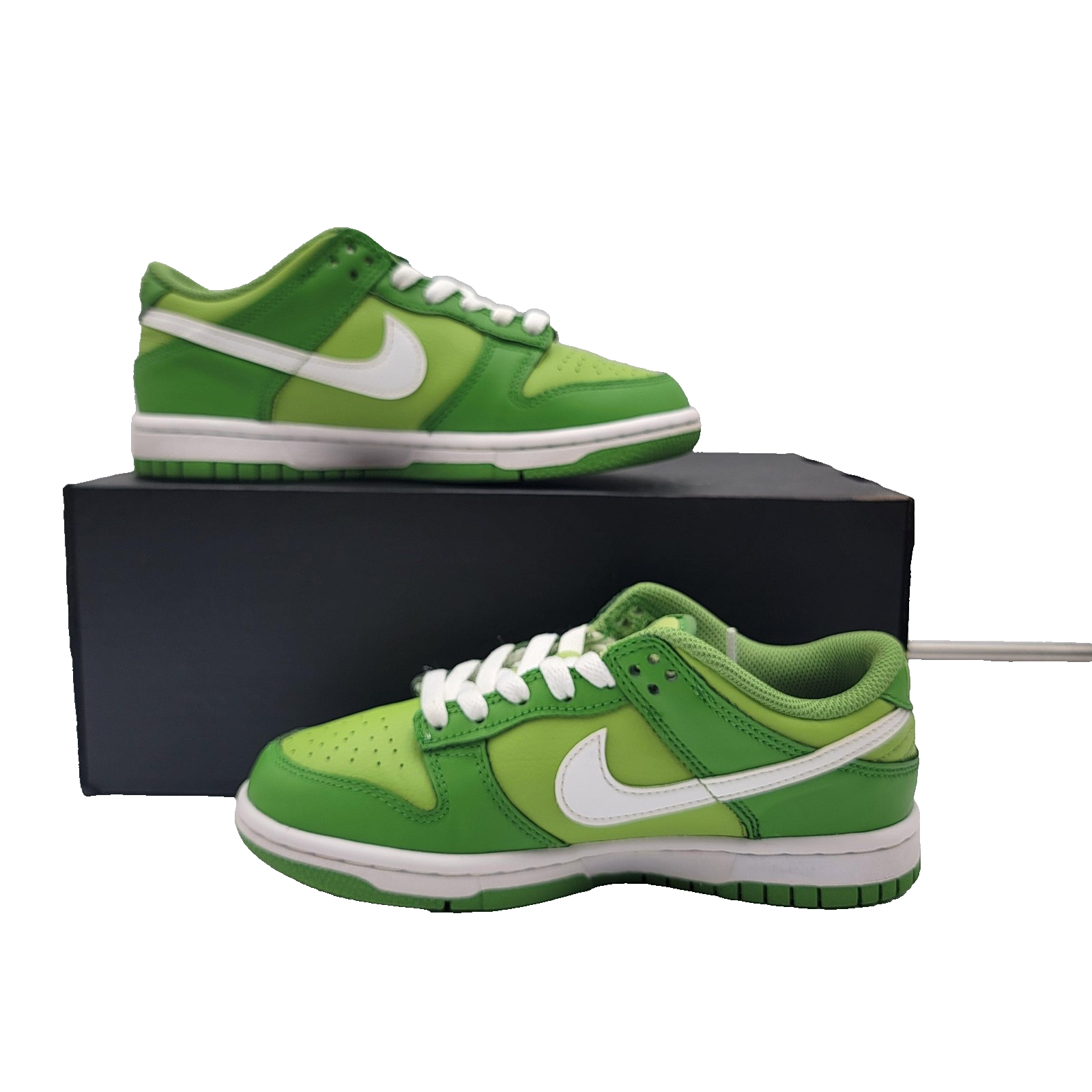 Nike Dunk Low Retro Mens Size 3.5Y Green White DH9765301 Low Top Sneakers