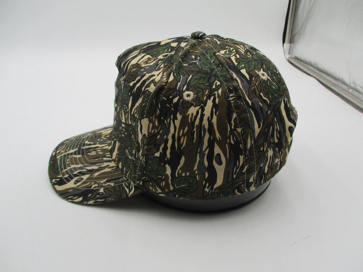 Cobra Hat Cap Snap Back Mens One Size Green Camo C&F Logo Twill Hunting5