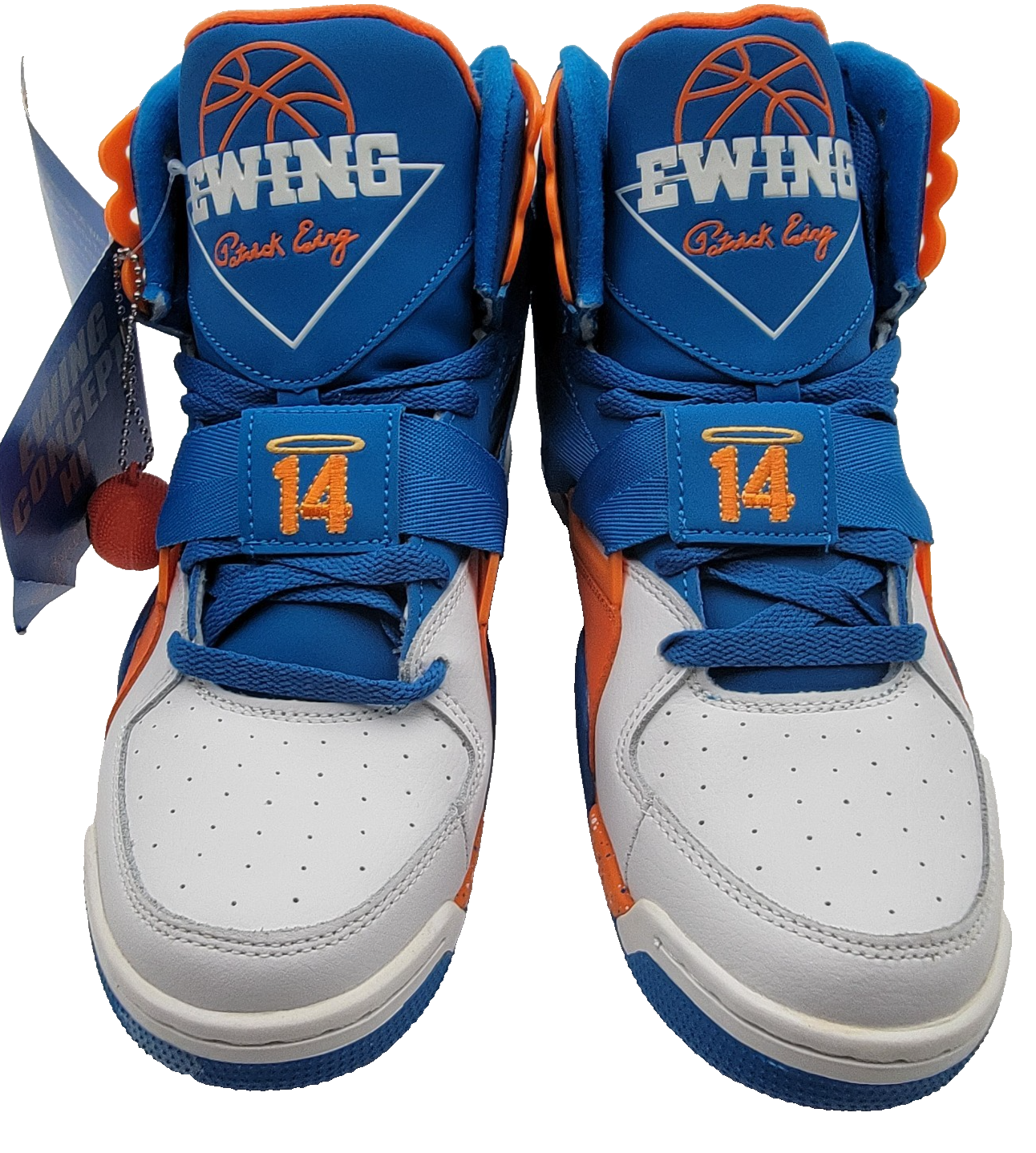 Ewing Concept x Anthony Mason Tribute Blue Orange Men Size 8.5 New 1EW902371324