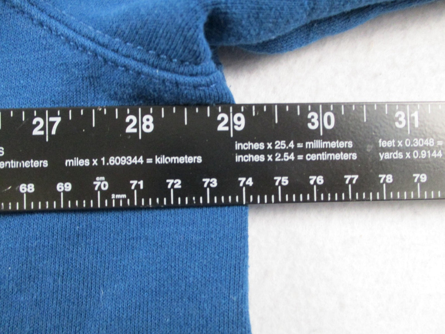 Carhartt Sweatshirt Mens 2XL Blue Full Zip Fleece Original Fit Logo Workwear11