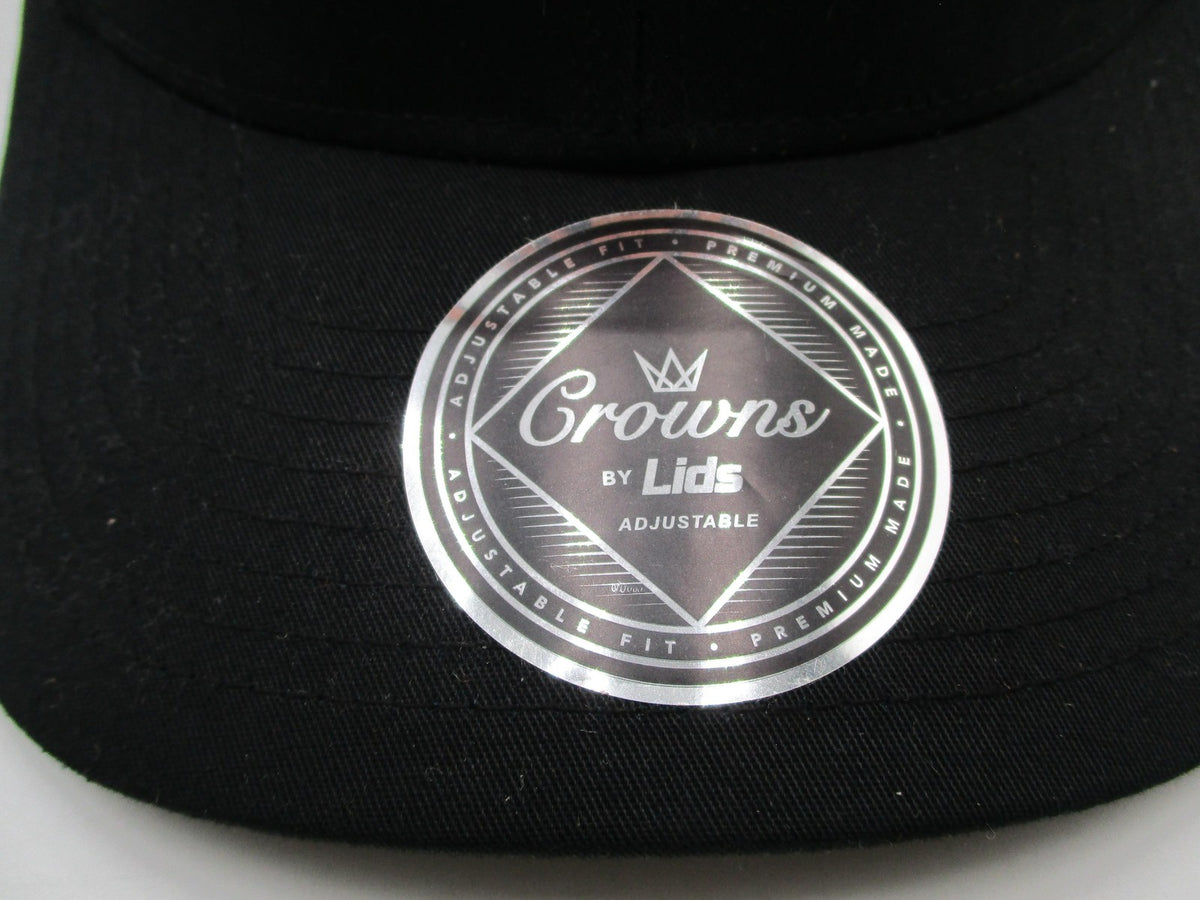 Crowns By Lids Hat Cap Snap Back Mens One Size Black Rich Broke Boy Trucker Mesh2