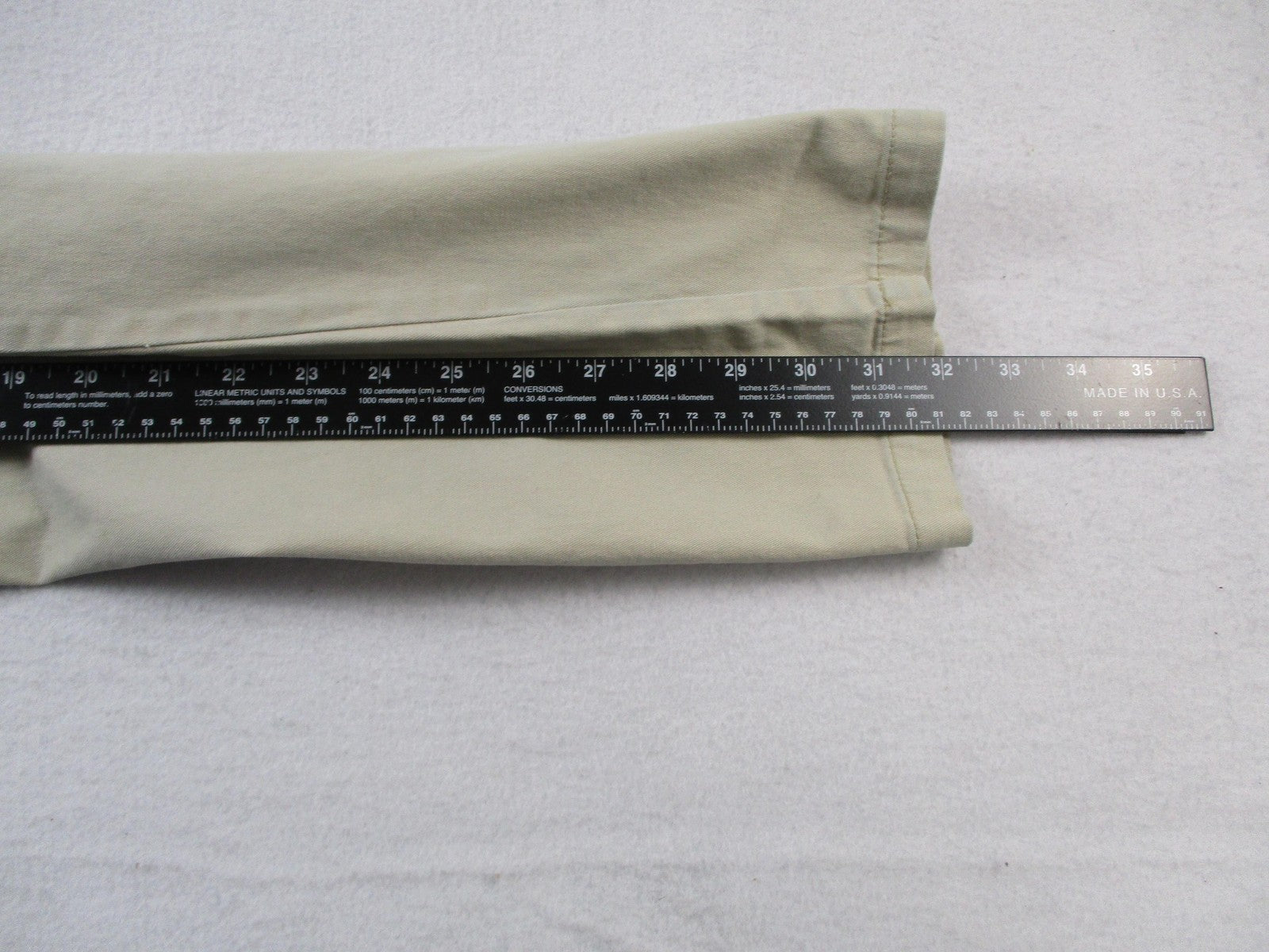 Old Navy Pants Mens 32x32 Beige Slim Chino BuiltIn Flex Stretch Khaki 14338