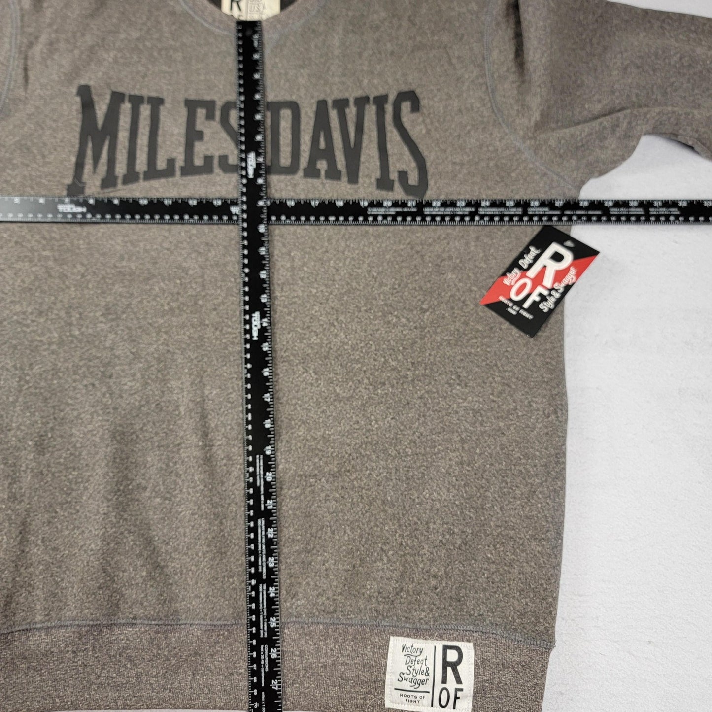 Roots Of Fight Miles Davis Sweatshirt Mens 2XL Crewneck Jazz Music