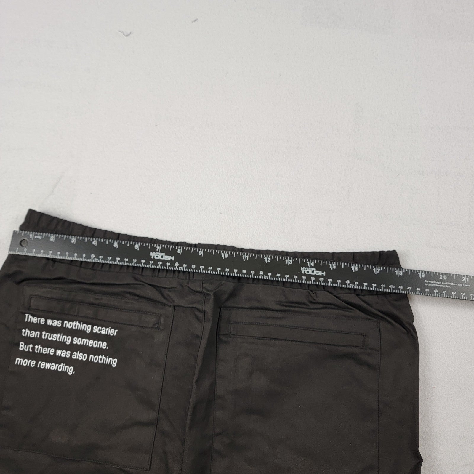 The Hideout Clothing “The Coup” Cargo Joggers XL Black LimitedEdition NWT