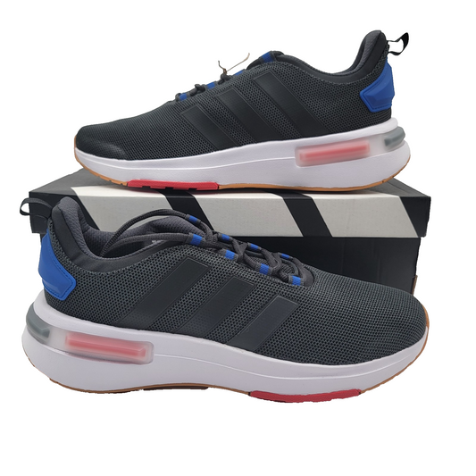 Adidas Racer TR23 Men's Running Shoes IG7328 Carbon/Black/Royal Blue