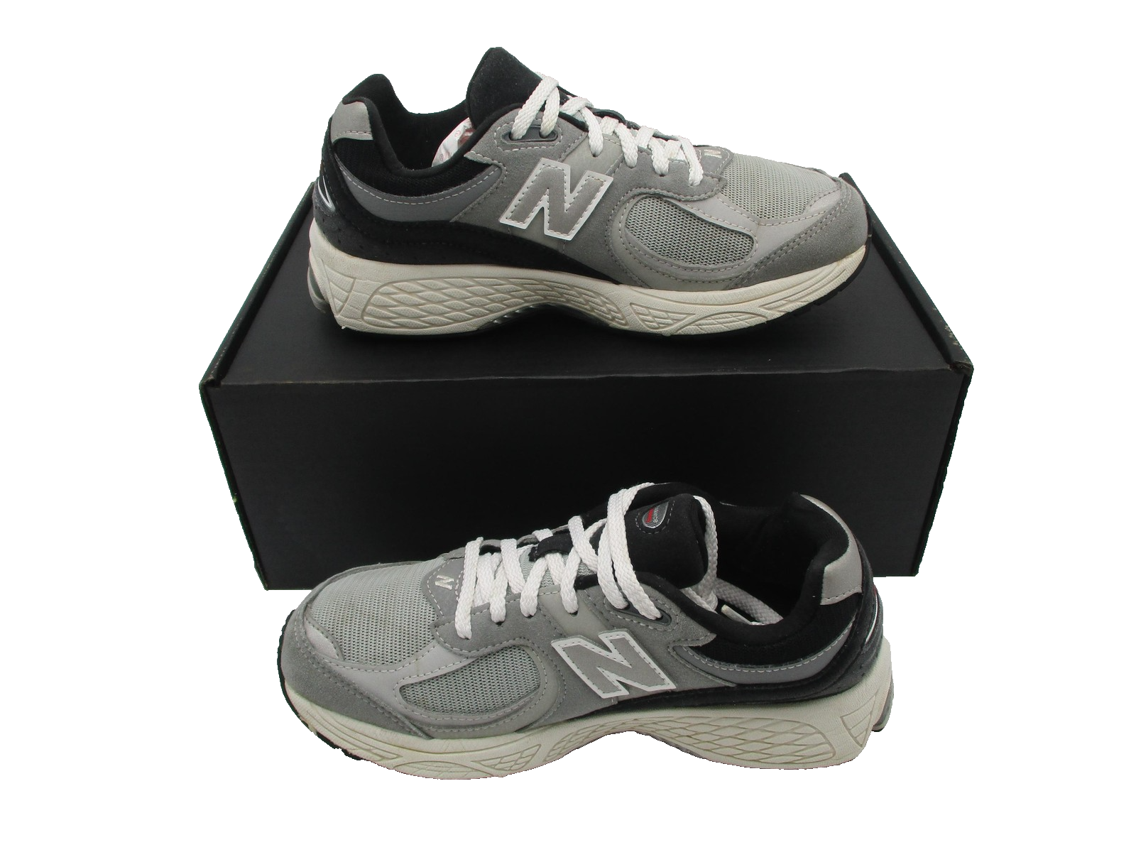 New Balance 2002R Big Kid 'Slate Grey Black' Sz 5.5 Running GC2002SG Sneaker 1R53