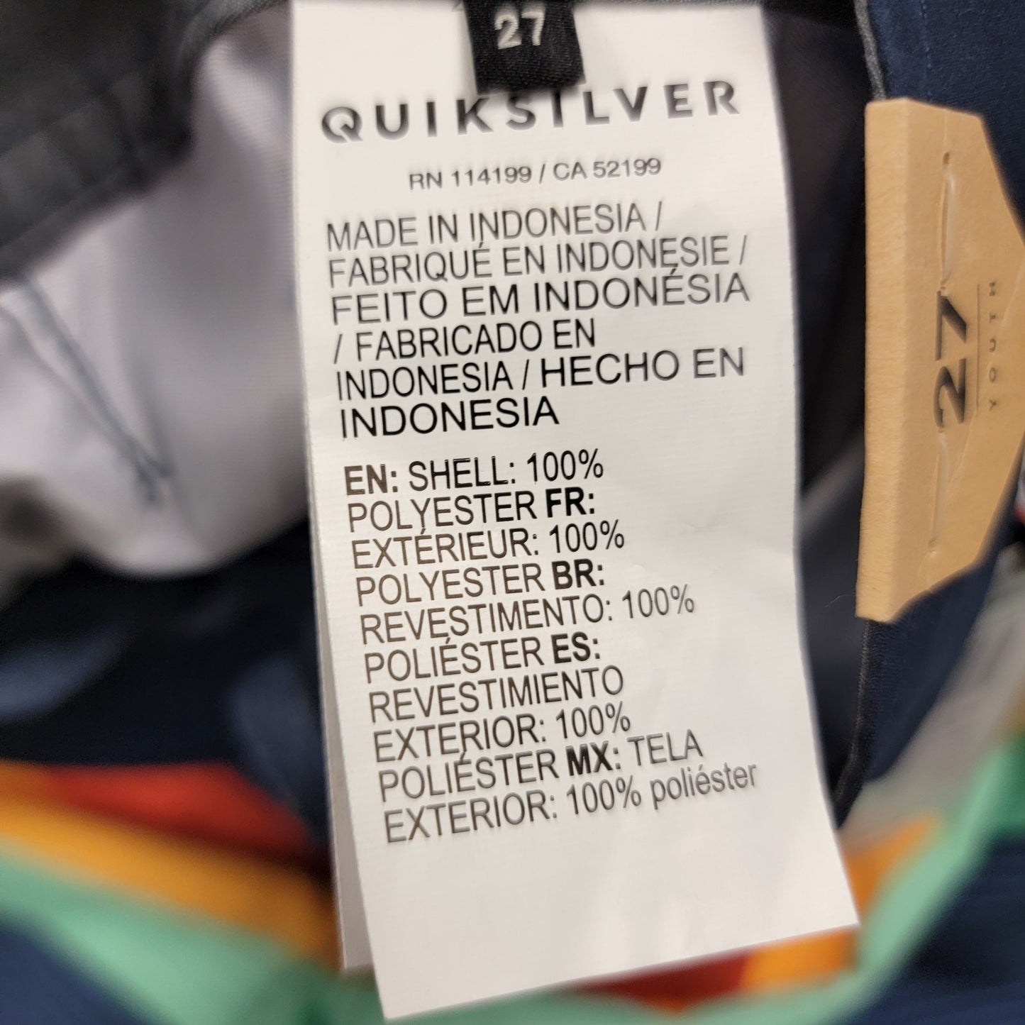 Quiksilver Mens 'Every Day More Core' Blue Surf Board Shorts3