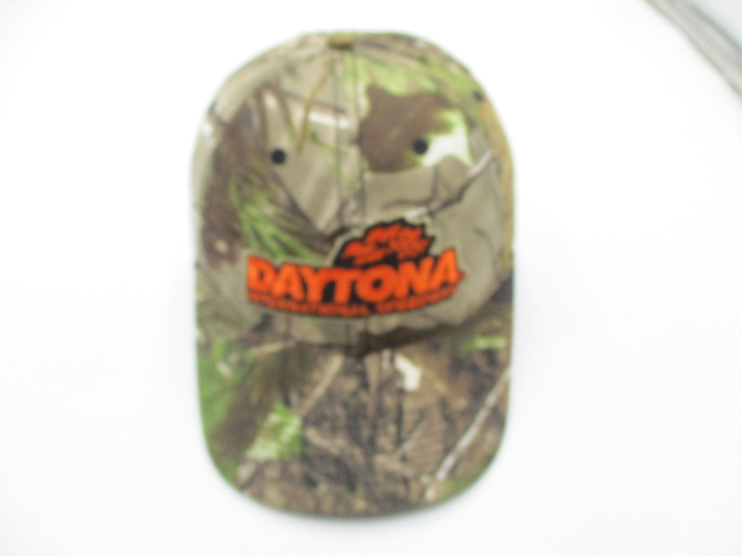Daytona International Speedway Hat Cap Strap Back One Size Camo NASCAR Mens7