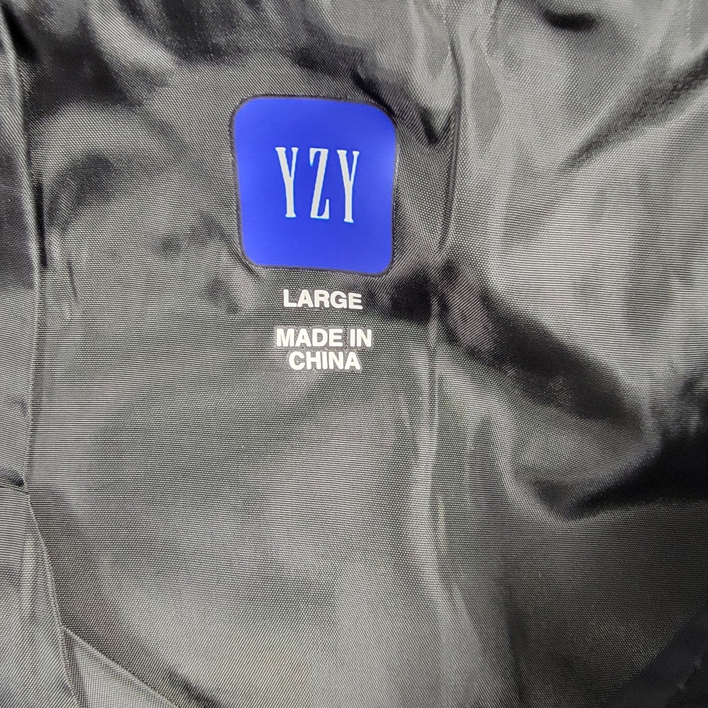 Yeezy Gap Engineered by Balenciaga Coated Cotton Parka Black Sz L4