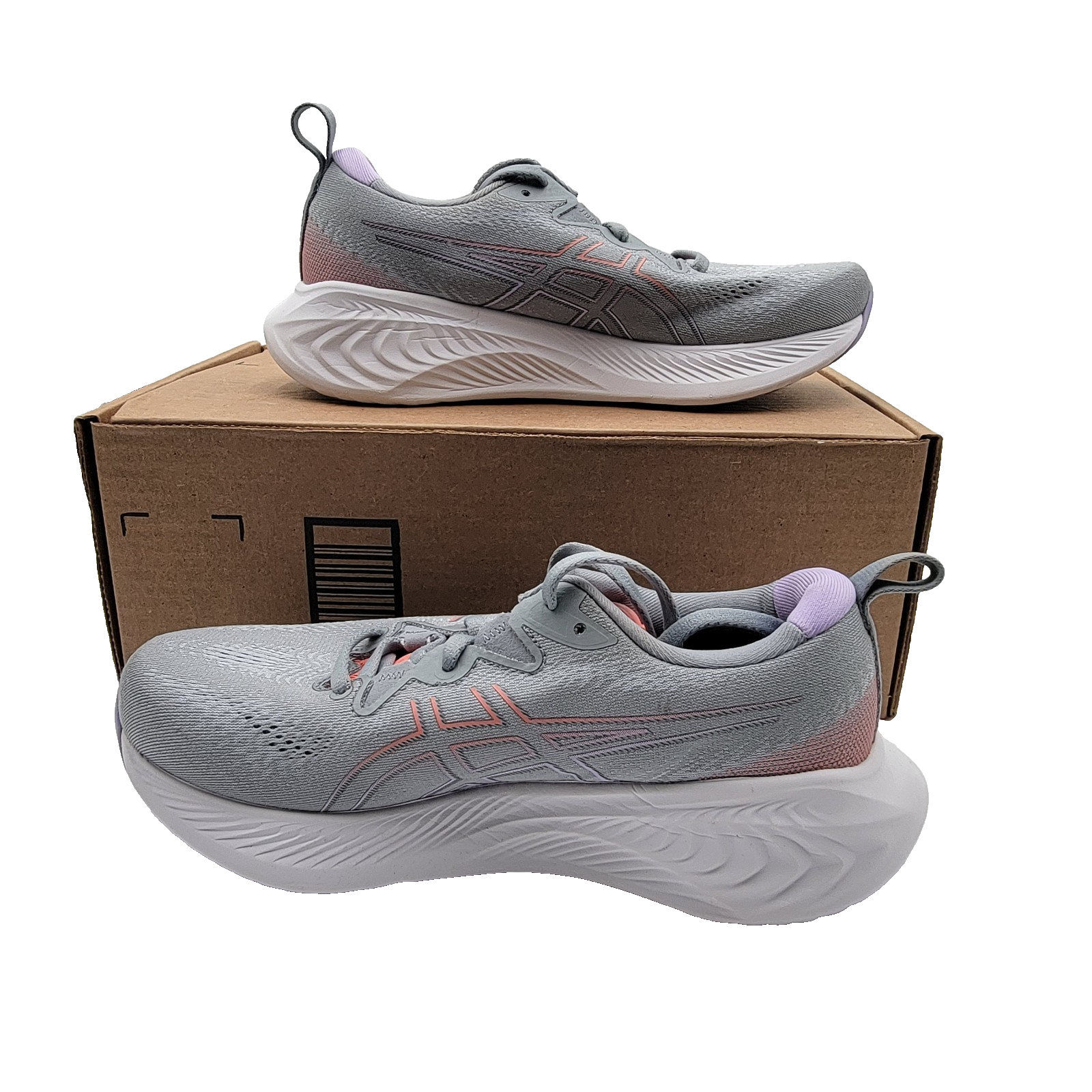 Asics Wmns Gel Cumulus 25 'Sheet Rock Papaya' Sz 7.5 1012B441 020