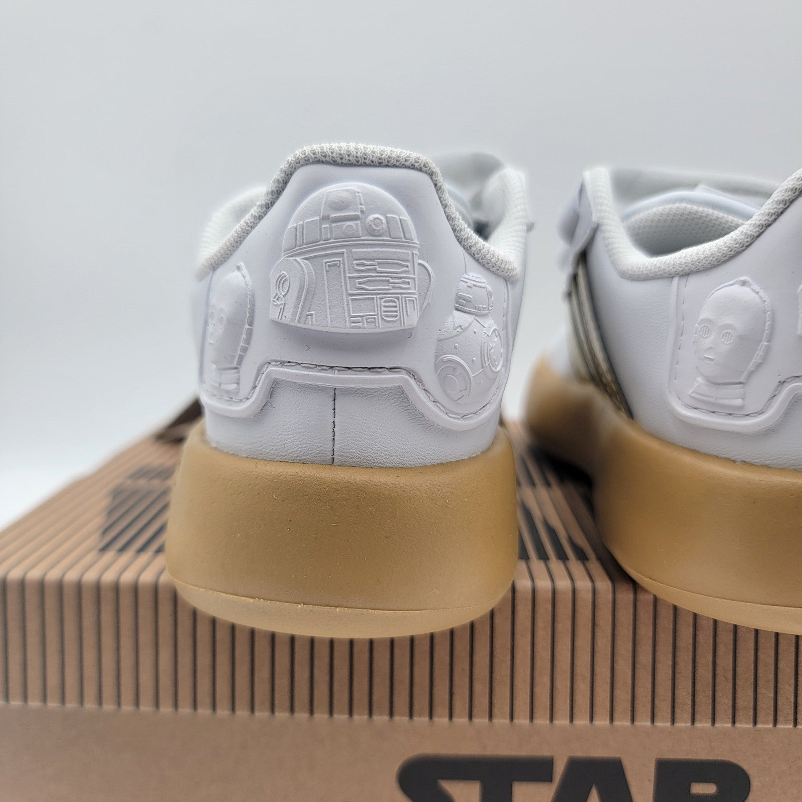 adidas Star Wars Grand Court 2.0 I C3PO Toddler Shoes IH1138 10K US White/Gold5