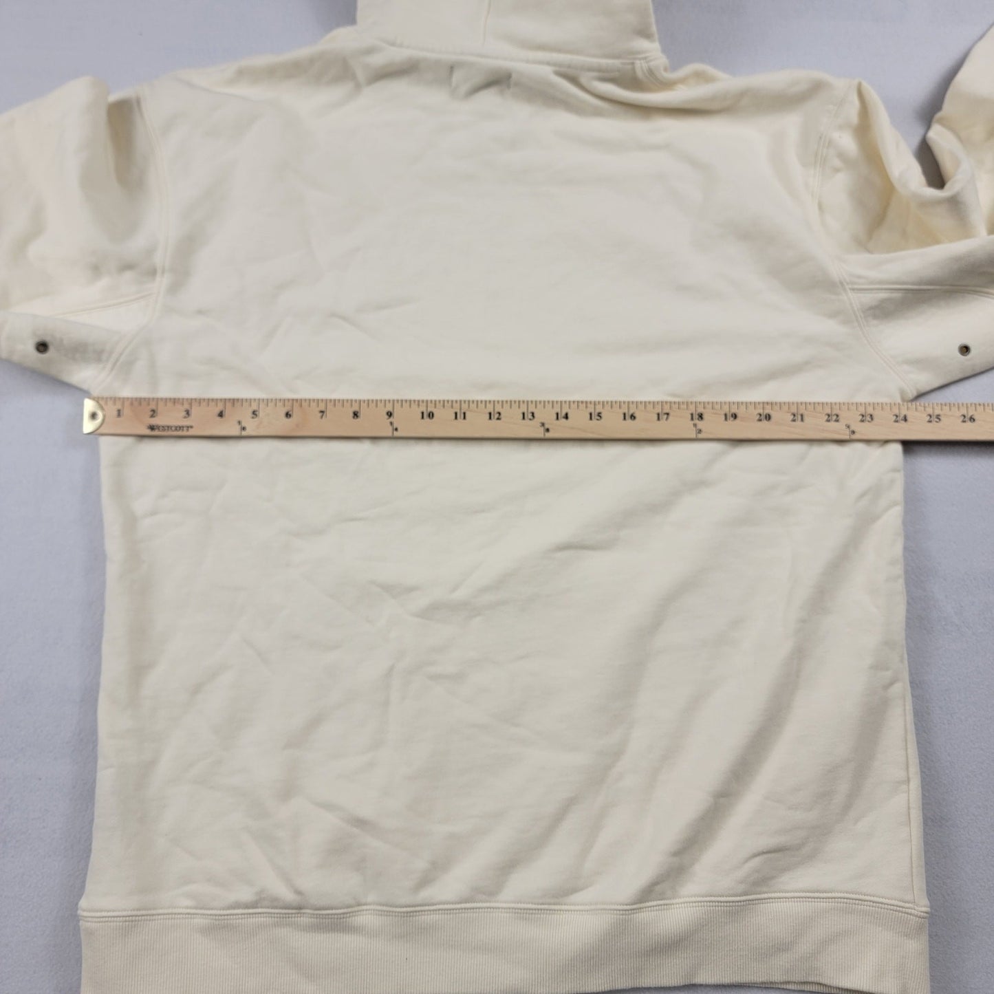 Bronze 56k Oval Hoodie Cream Sz XL