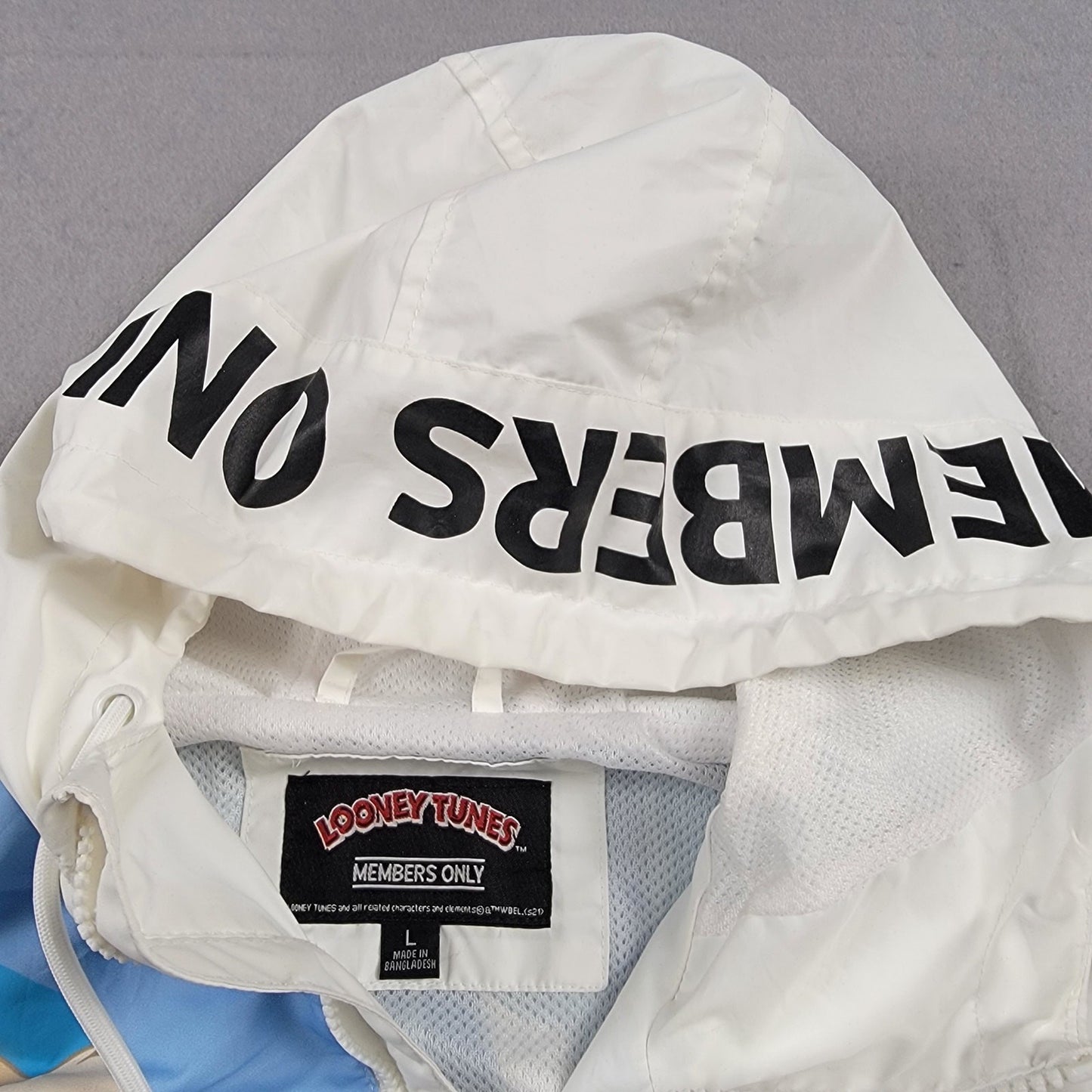 Members Only Hoodie Space Jam A New Legacy Sz L6
