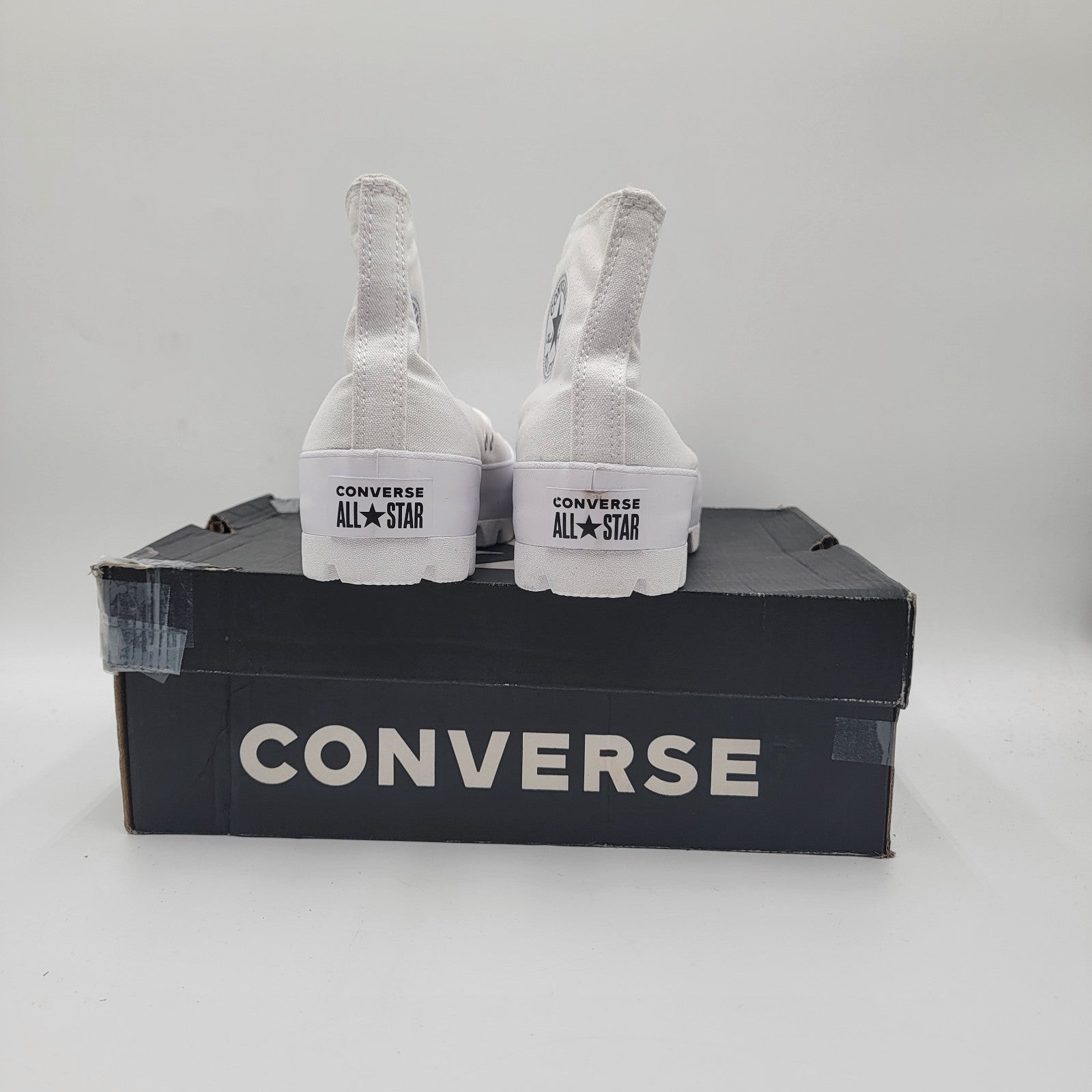 Converse CTAS Lugged Hi Women’s 9.5 White Platform Chunky Sole Sneakers w/ Box3