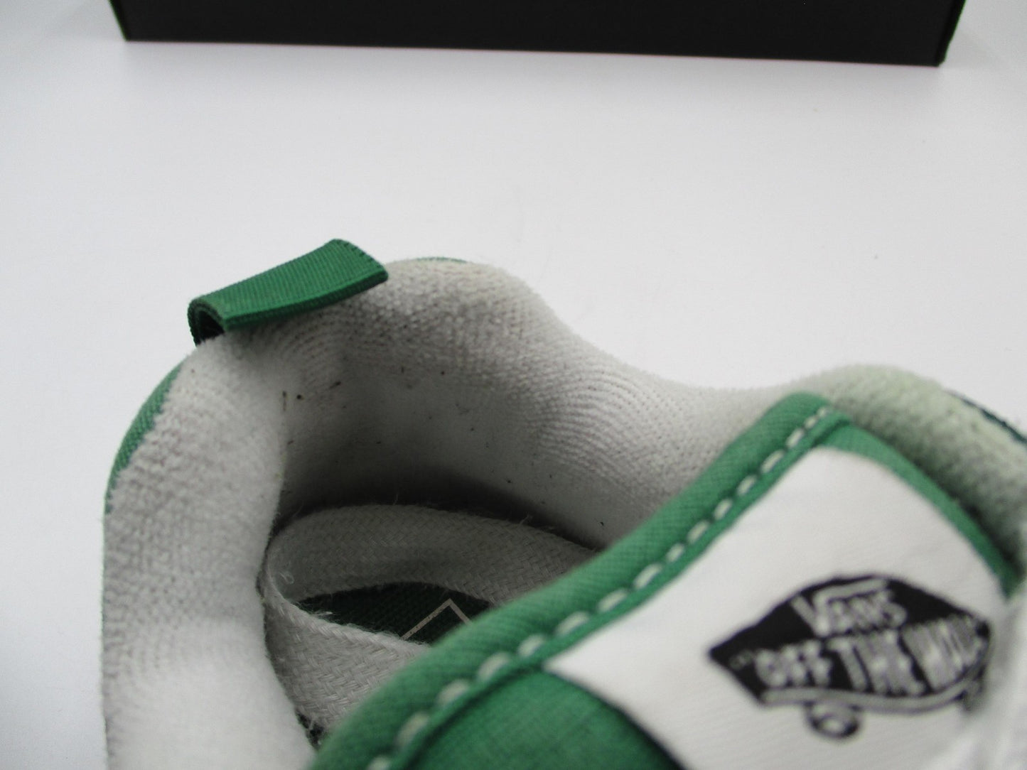 Vans Shoes Kids Size 1 Green Pink White Knu Skool Skate Low Top Lace Up (1B7)8