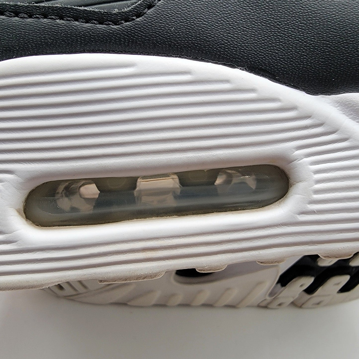 Nike Air Max 90 EZ GS 'Black White' Sz 5.5Y AH52110057
