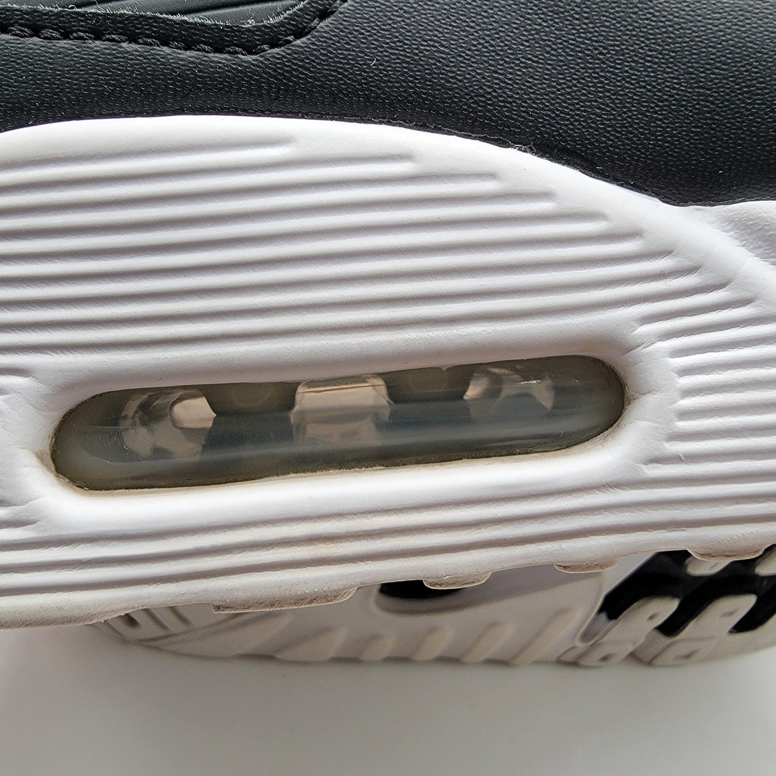 Nike Air Max 90 EZ GS 'Black White' Sz 5.5Y AH52110057