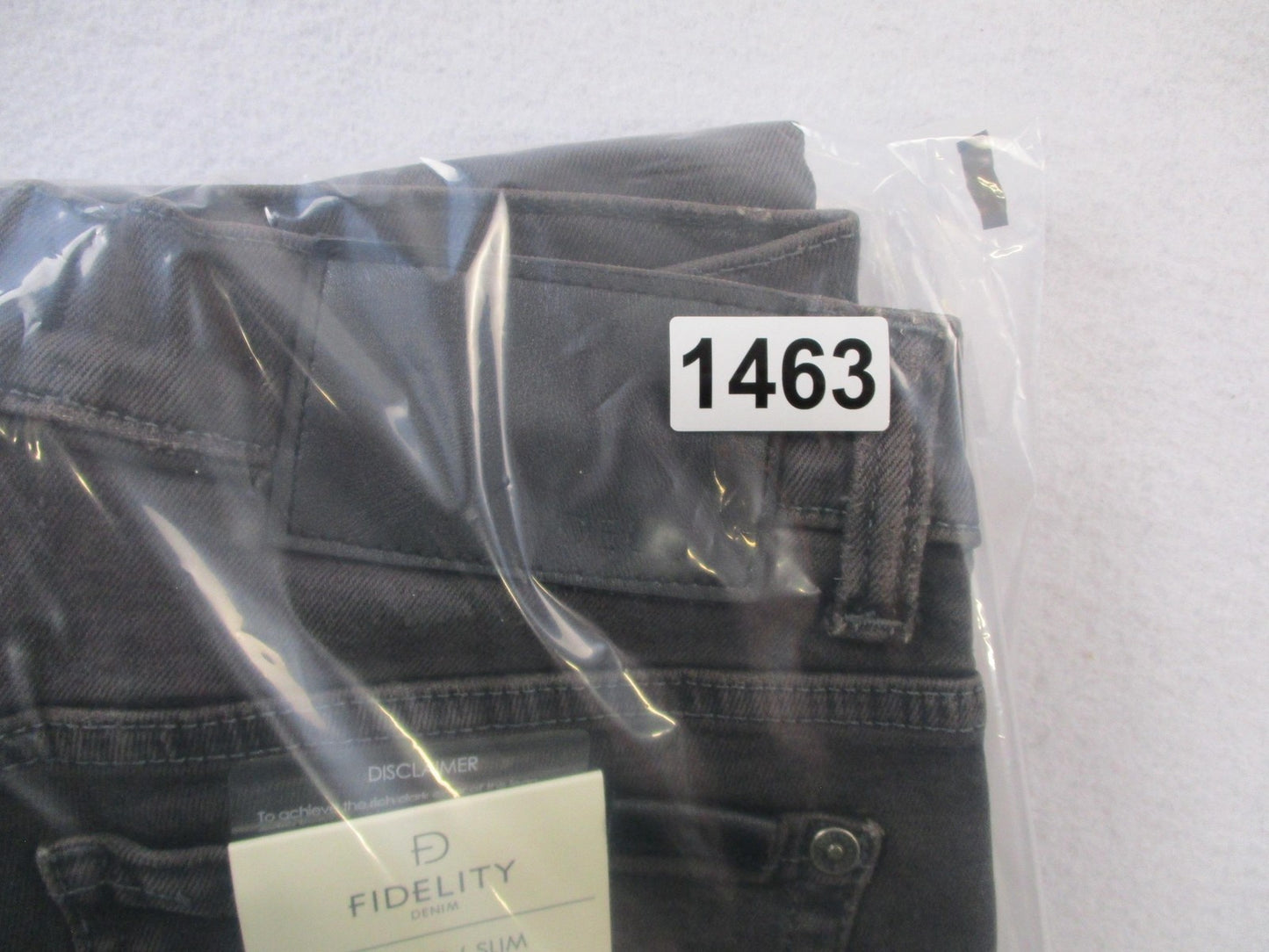Fidelity Denim Jeans Mens 29x32 Gray Torino Slim Stretch Charcoal Wash
