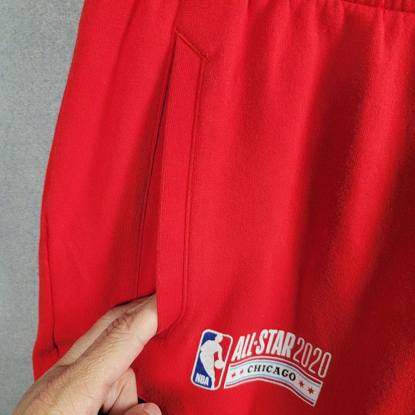 Nike NBA AllStar 2020 Chicago Red DriFit Tracksuit Hoodie & Pants M