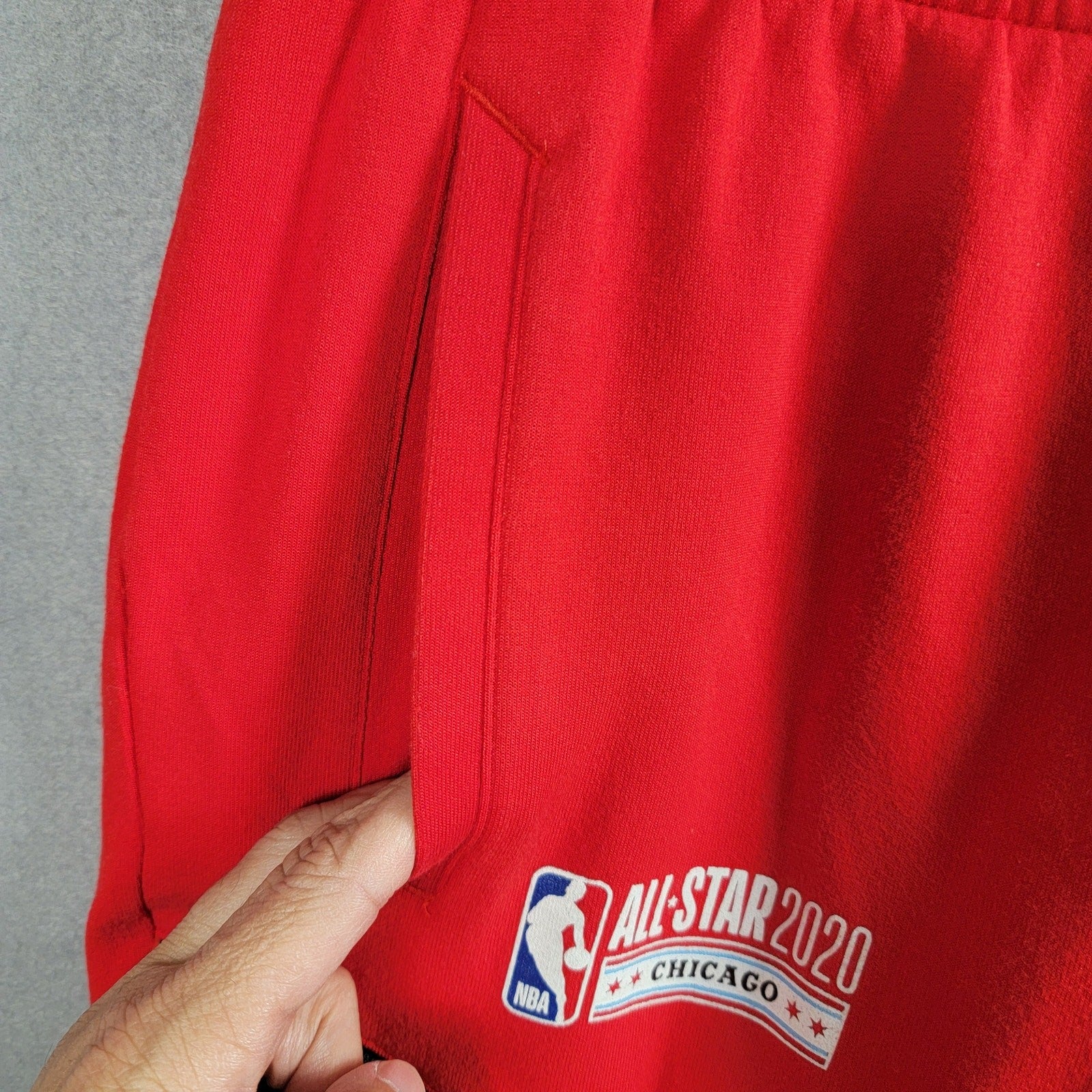 Nike NBA AllStar 2020 Chicago Red DriFit Tracksuit Hoodie & Pants M