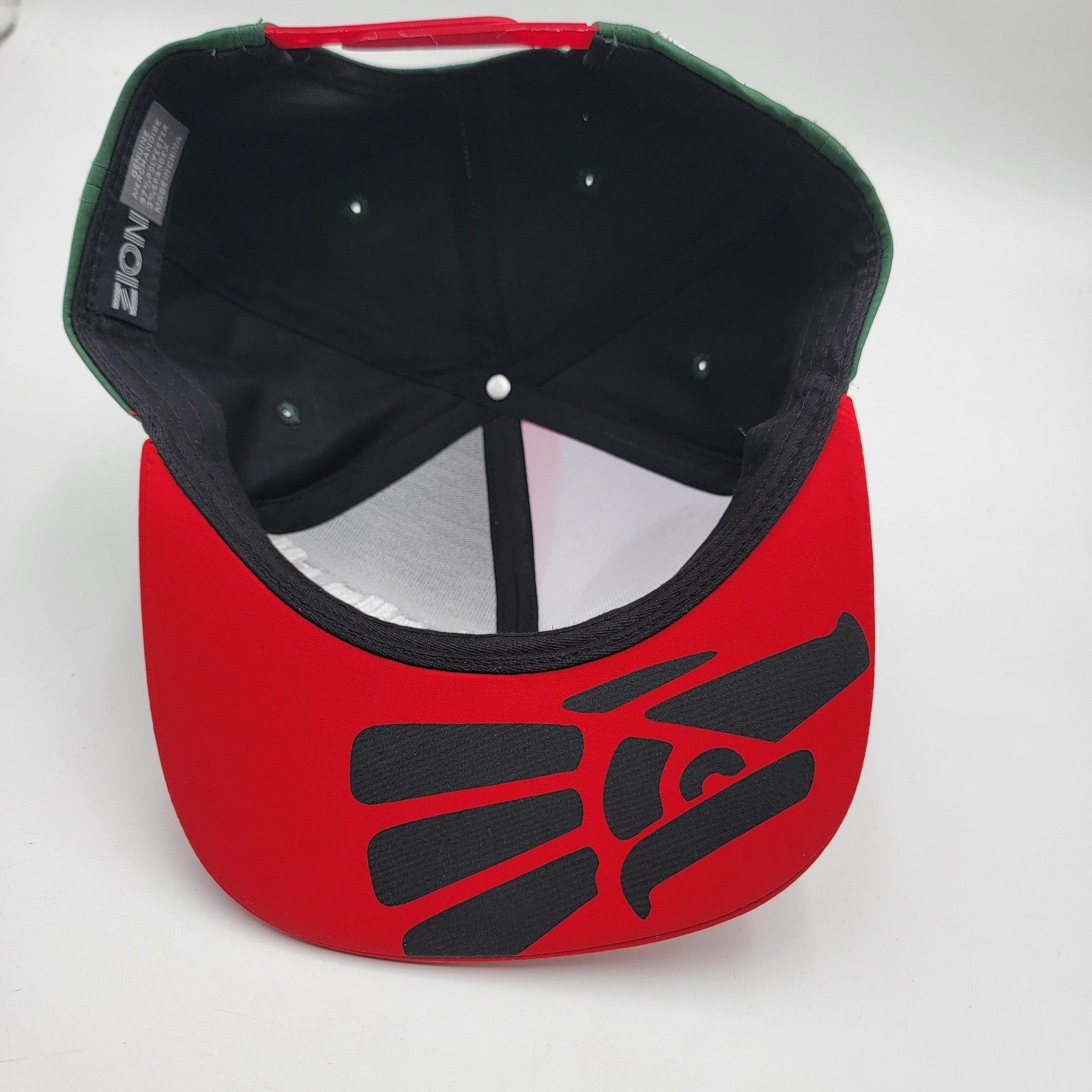 Hecho En Mexico Hat Cap Snap Back Green Red Eagle Flag Embroidered Mens Zion6